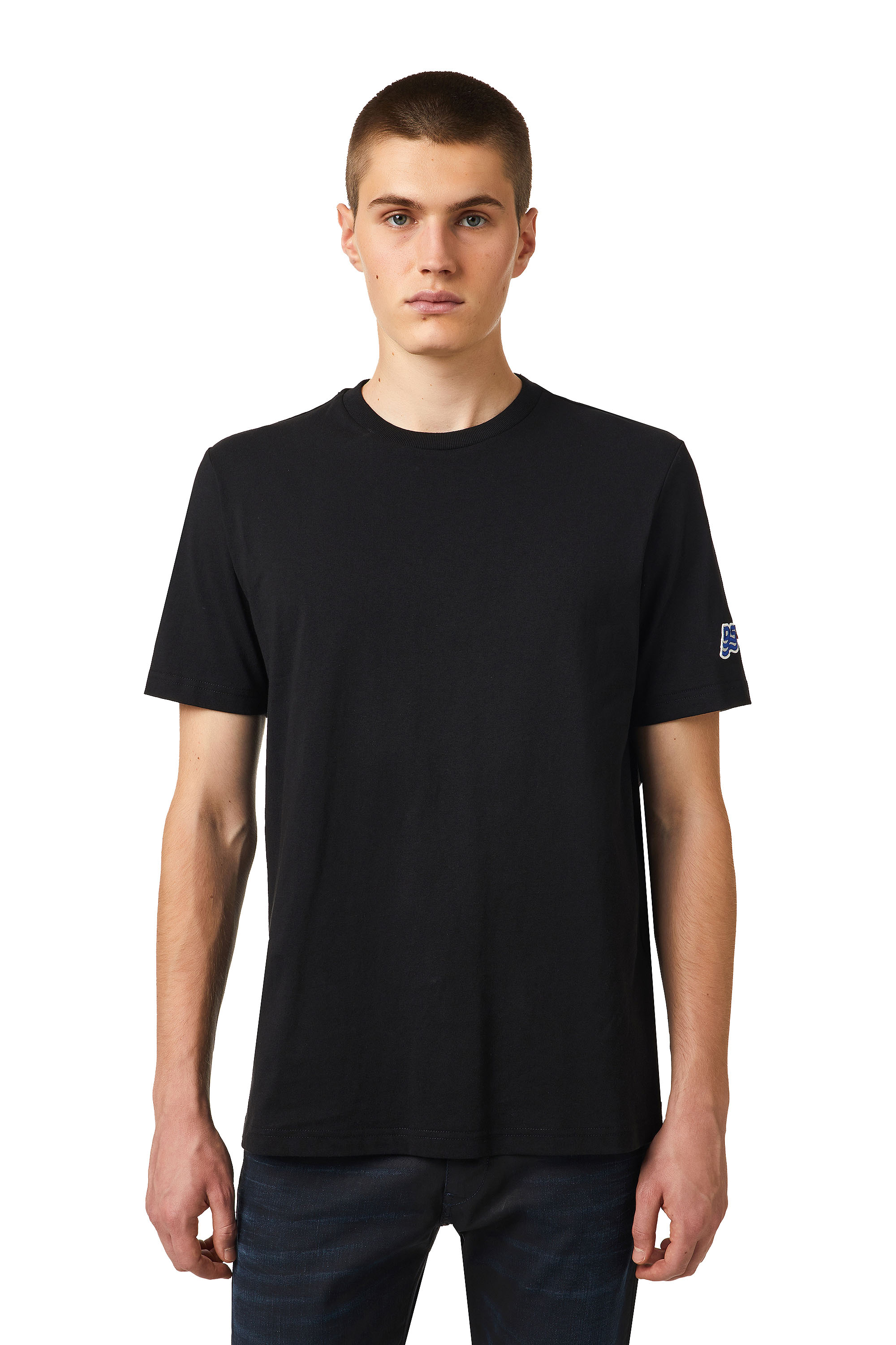 T-JUST-B67, Schwarz - T-Shirts