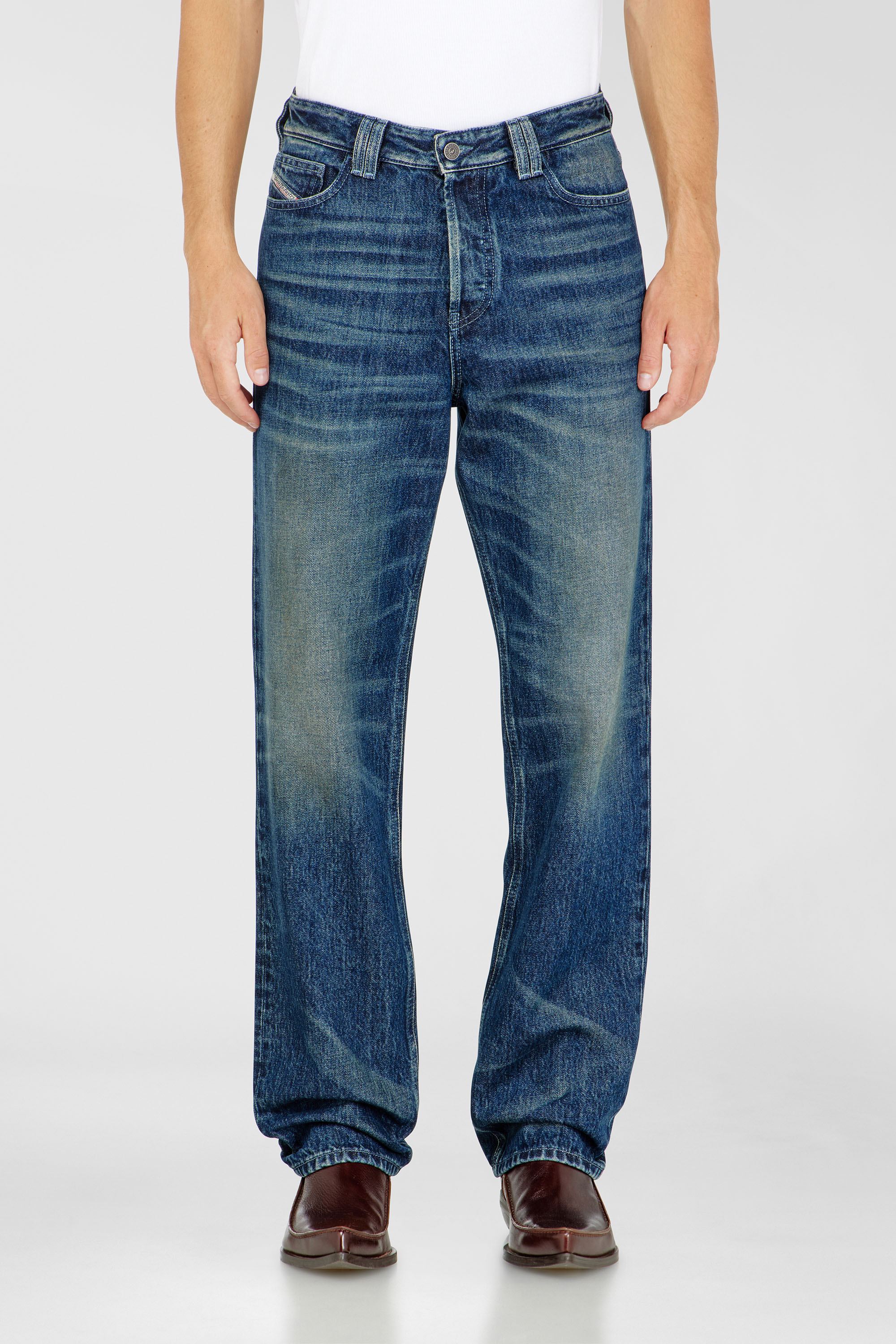 Diesel - Herren Regular Jeans 1991 D-Voeed 007FZ, Dunkelblau - 1