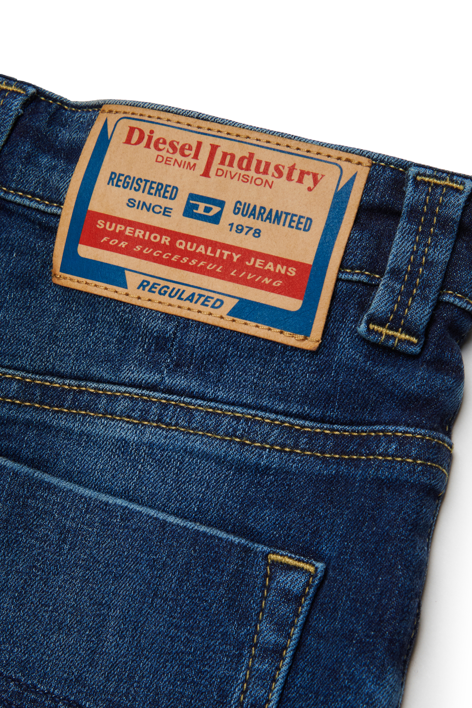 Diesel - GEALBUS, Woman's Button-through denim mini skirt in Medium blue - 4