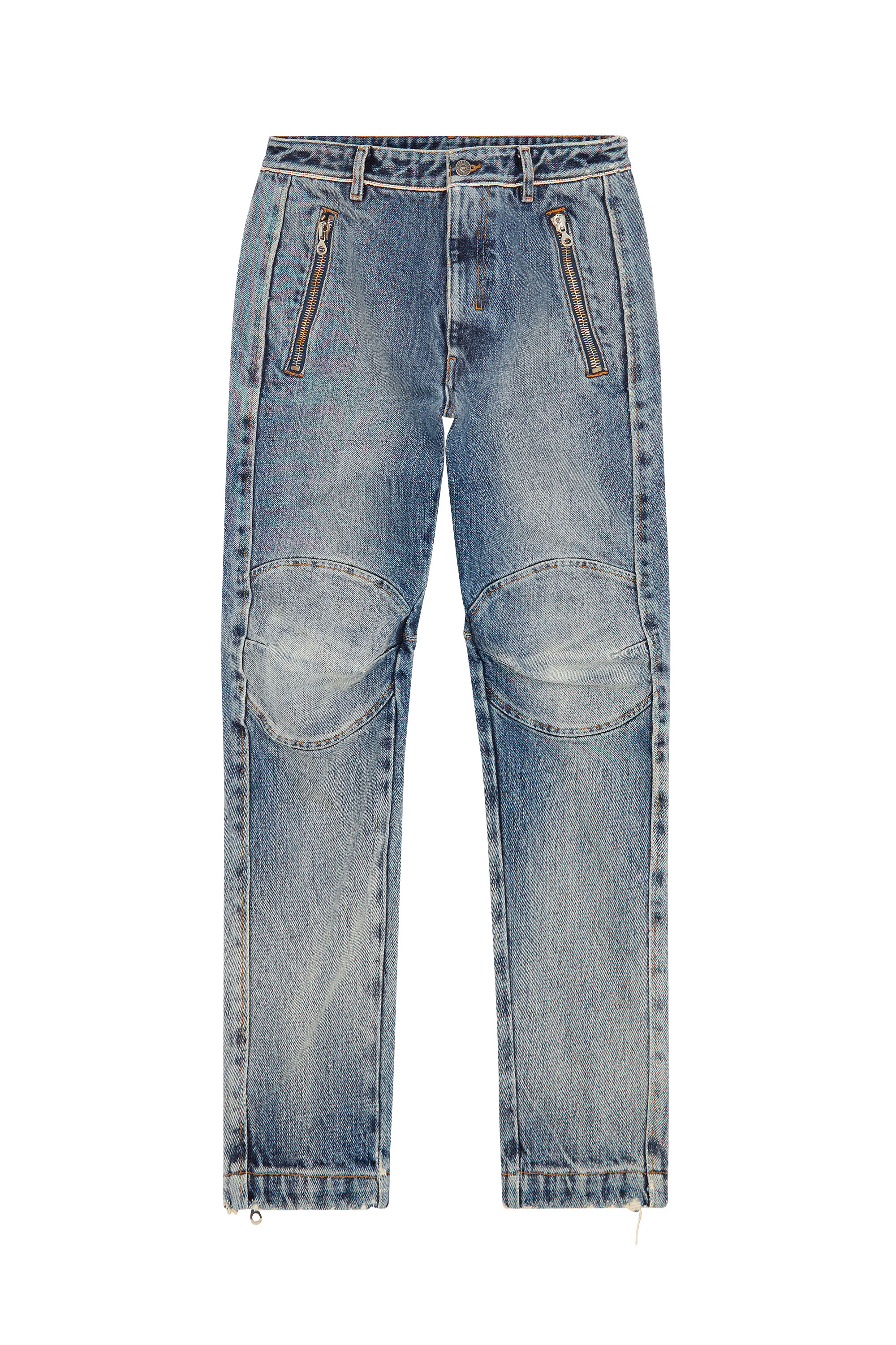 Diesel - D-Generate 0IHAS Straight Jeans, Mittelblau - Image 6