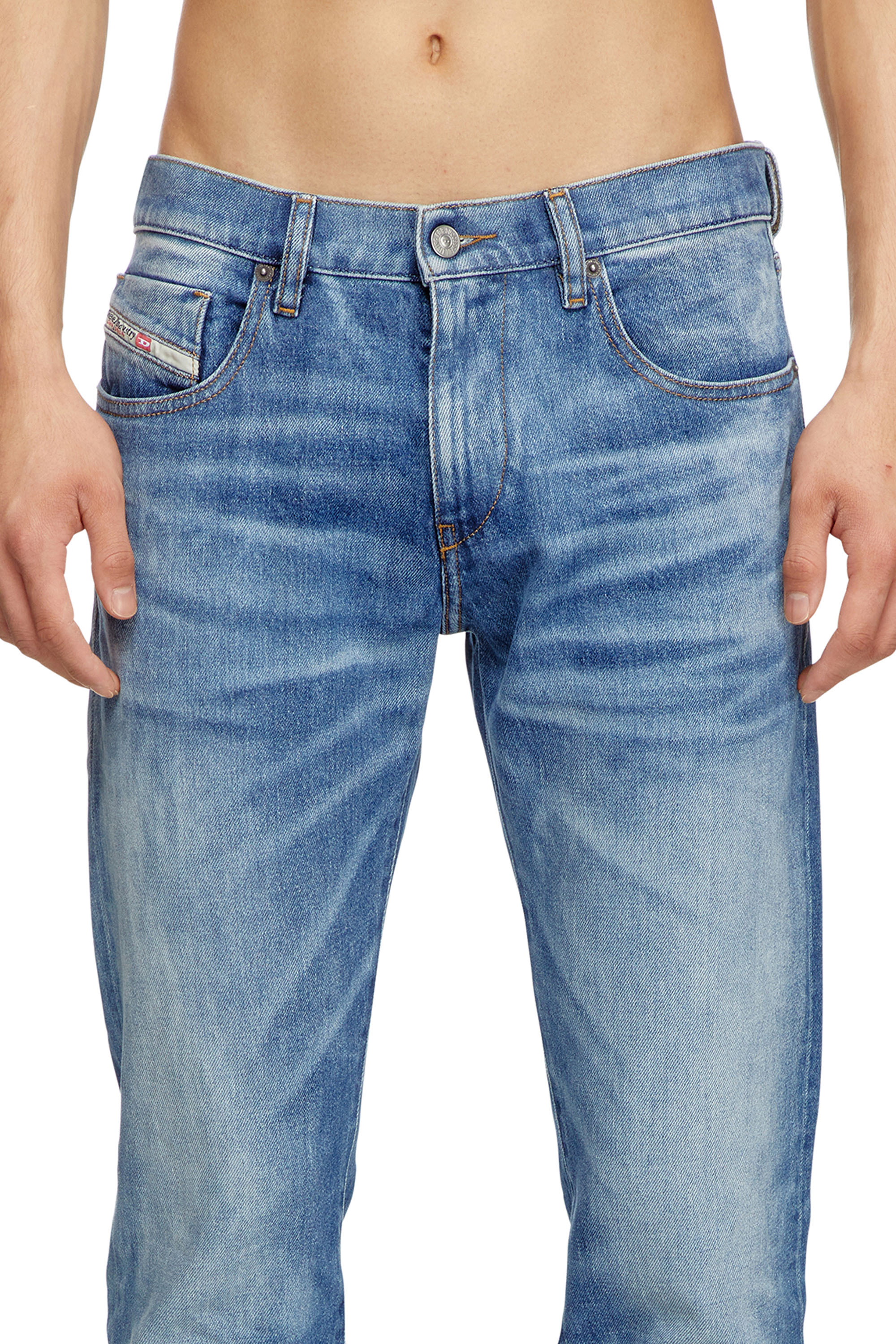 Diesel - Herren Slim Jeans 2019 D-Strukt 09L19, Mittelblau - 4