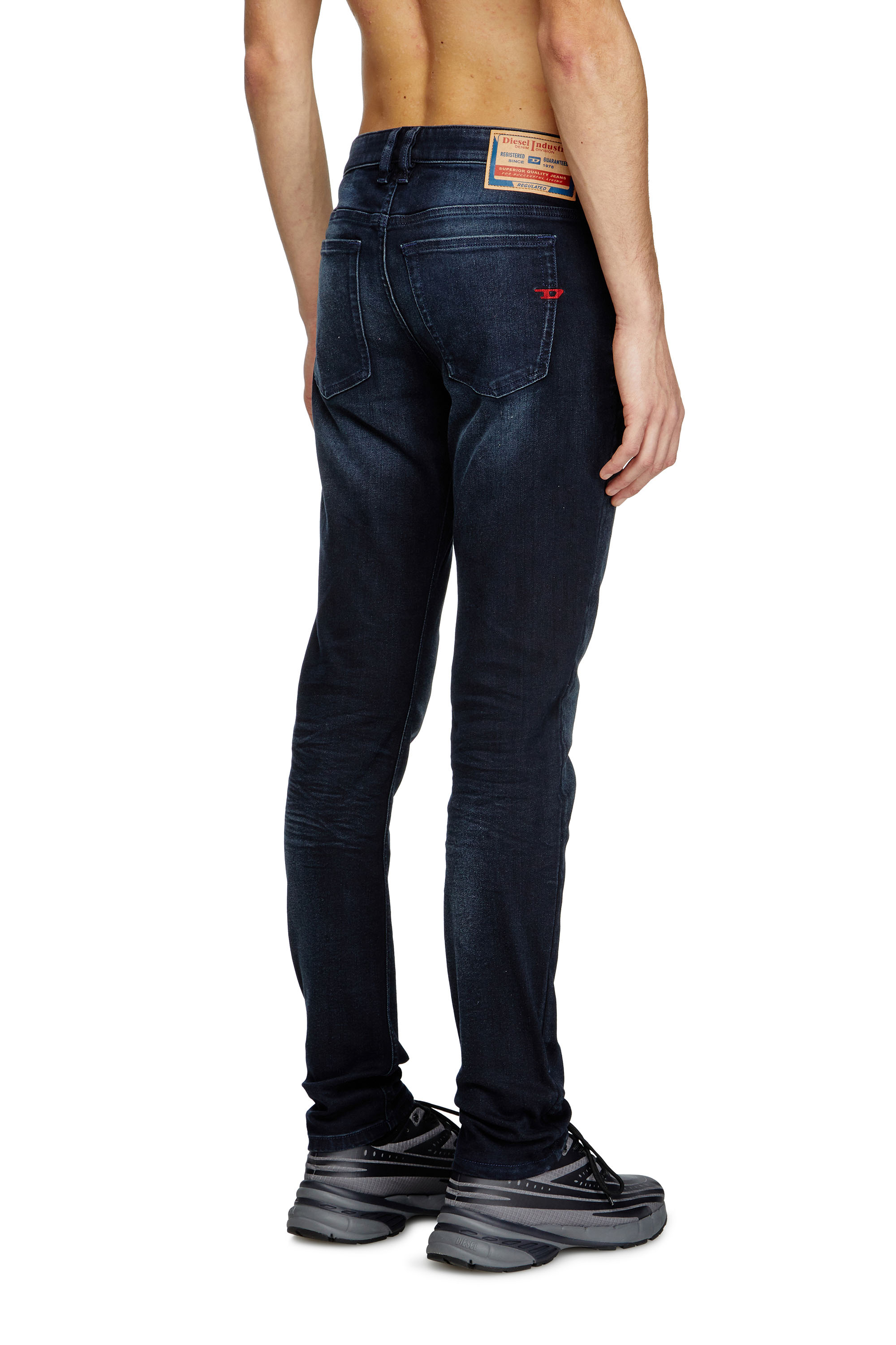 Diesel - Herren Skinny Jeans 1979 Sleenker 0BMBU, Dunkelblau - 3