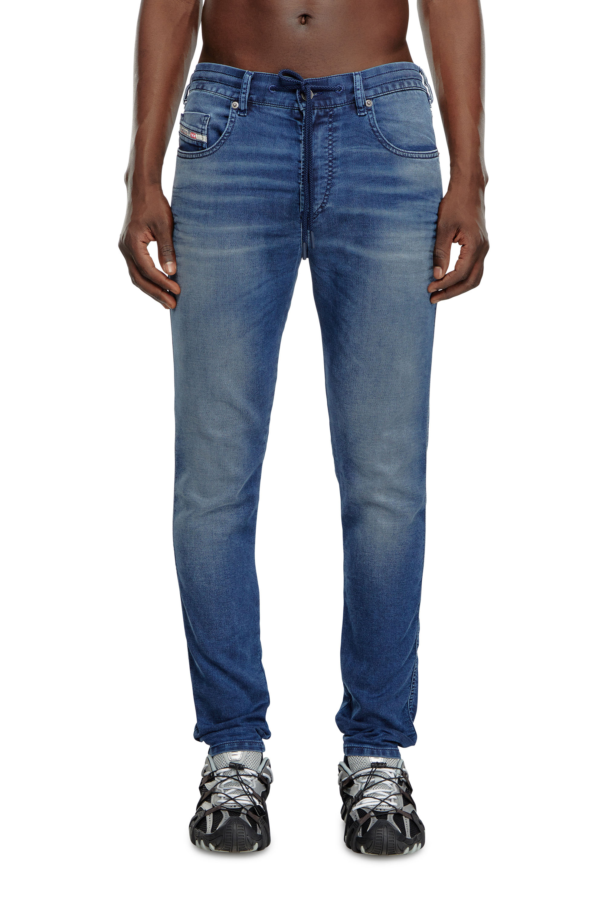 Diesel - Herren Slim 2060 D-Strukt Joggjeans® 068LX, Dunkelblau - 1