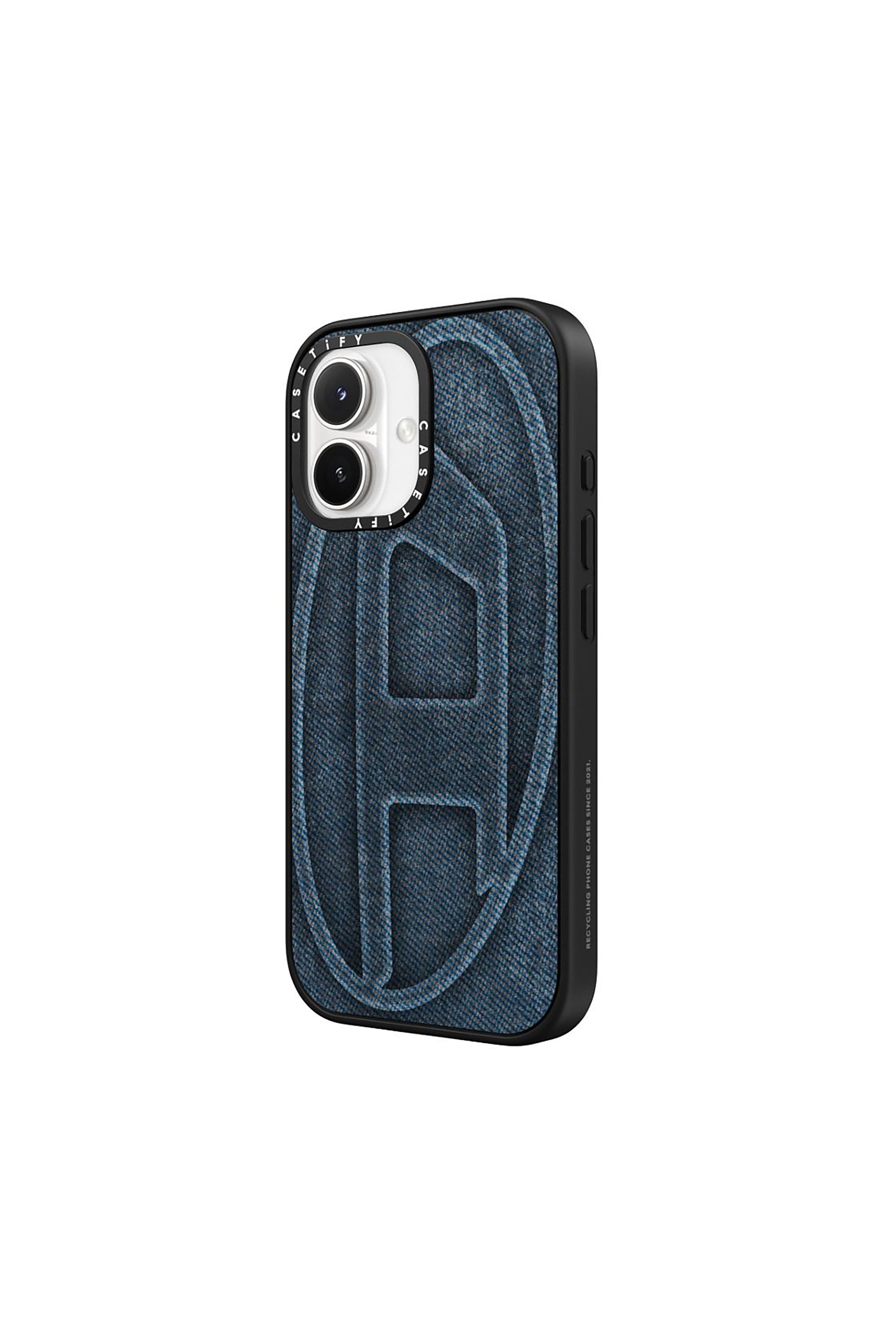 Diesel - 60581 MOULDED CASE, Unisex H&uuml;lle Oval D impact f&uuml;r iPhone 17 in Blau - 2