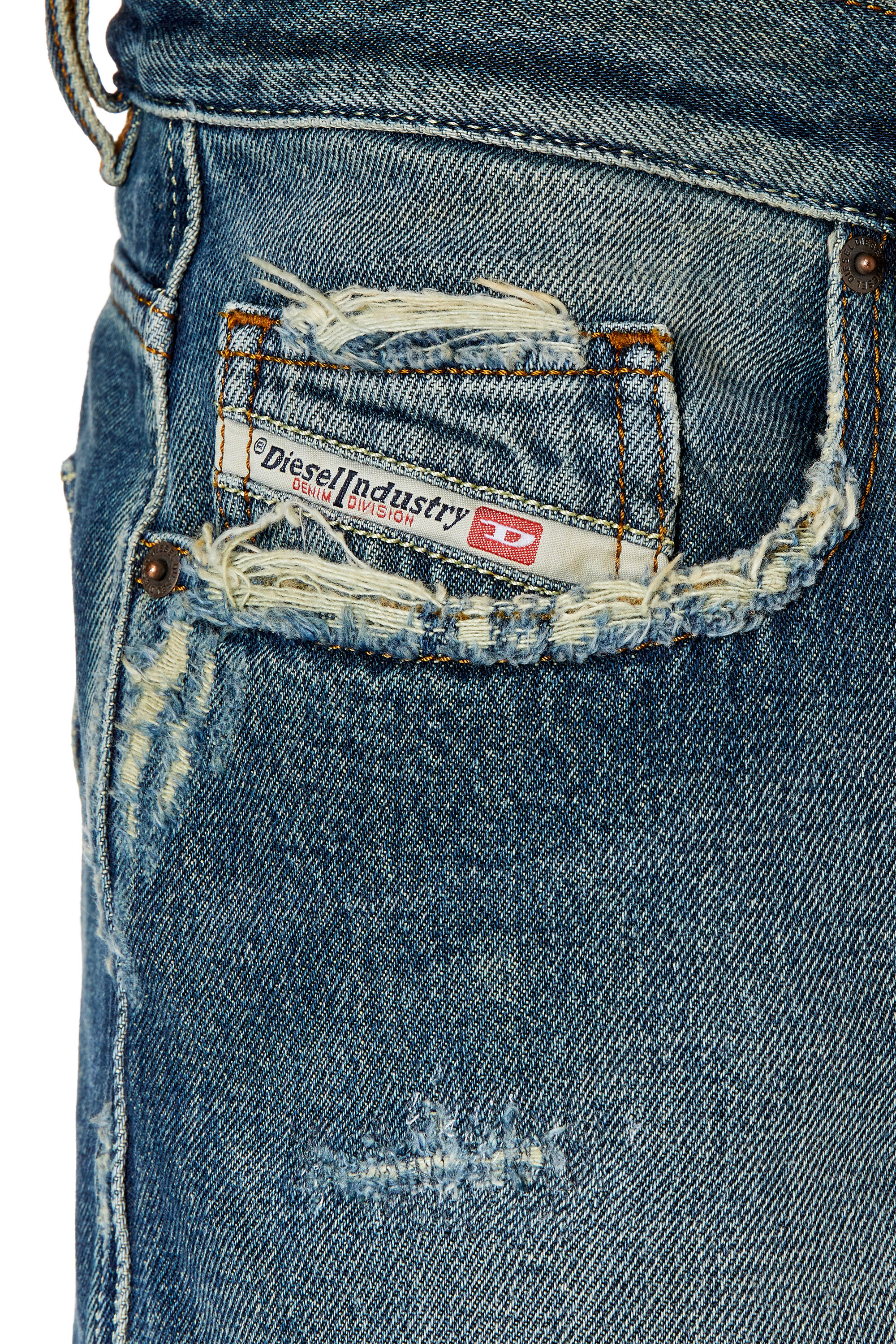 Diesel - Straight Jeans 2020 D-Viker E9C40, Dunkelblau - Image 3