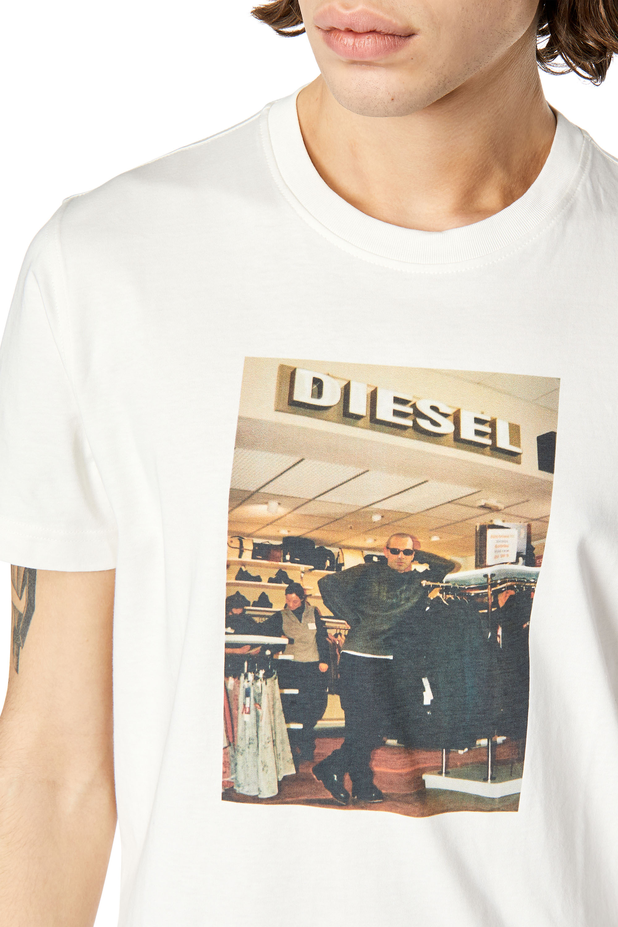 Diesel - T-DIEGOR-G8, Weiß - Image 5