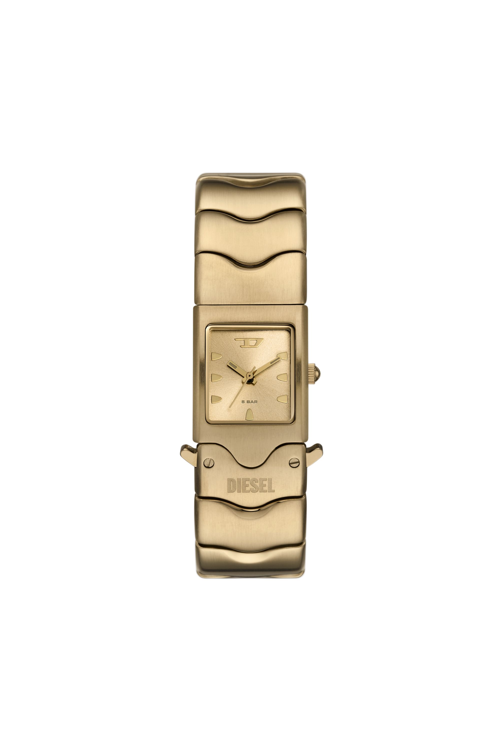 Diesel - DZ2223, Unisex Closer Armbanduhr aus Edelstahl in Gold - 1