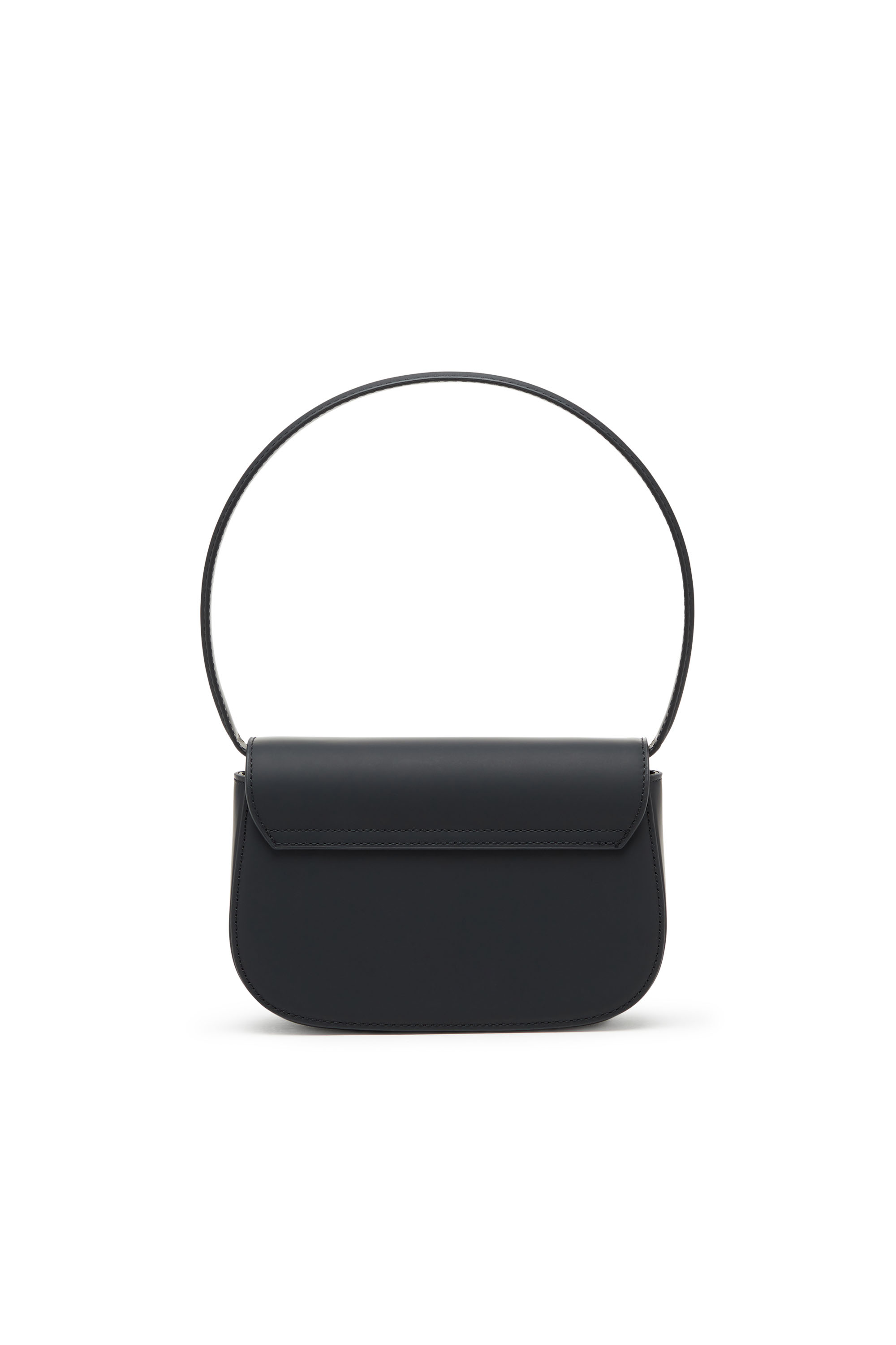 Diesel - 1DR, Damen 1DR-Ikonische Schultertasche aus mattem Leder in Schwarz - 3