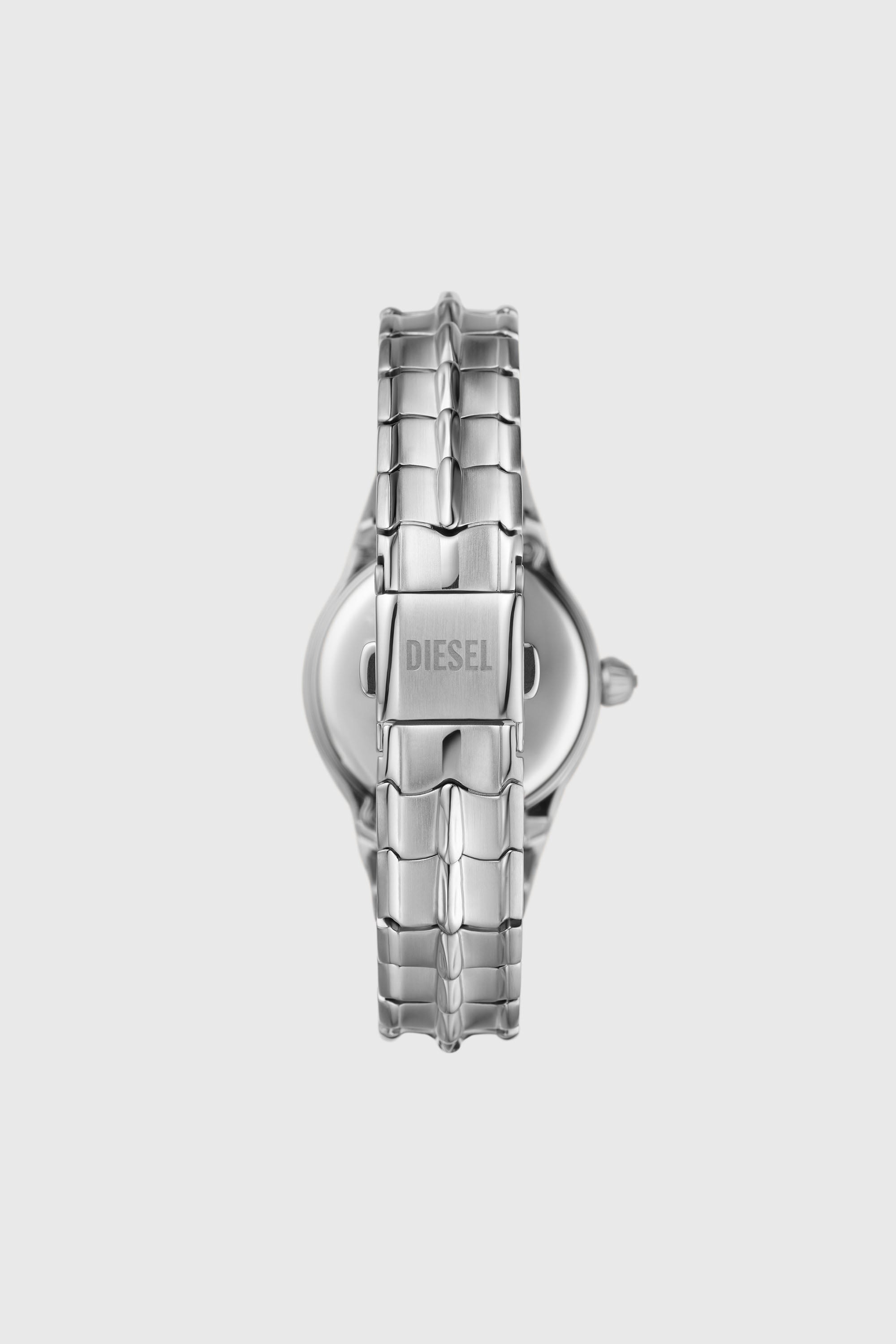 Diesel - DZ5605, Damen Vert Armbanduhr aus Edelstahl mit drei Zeigern in Silber - 2