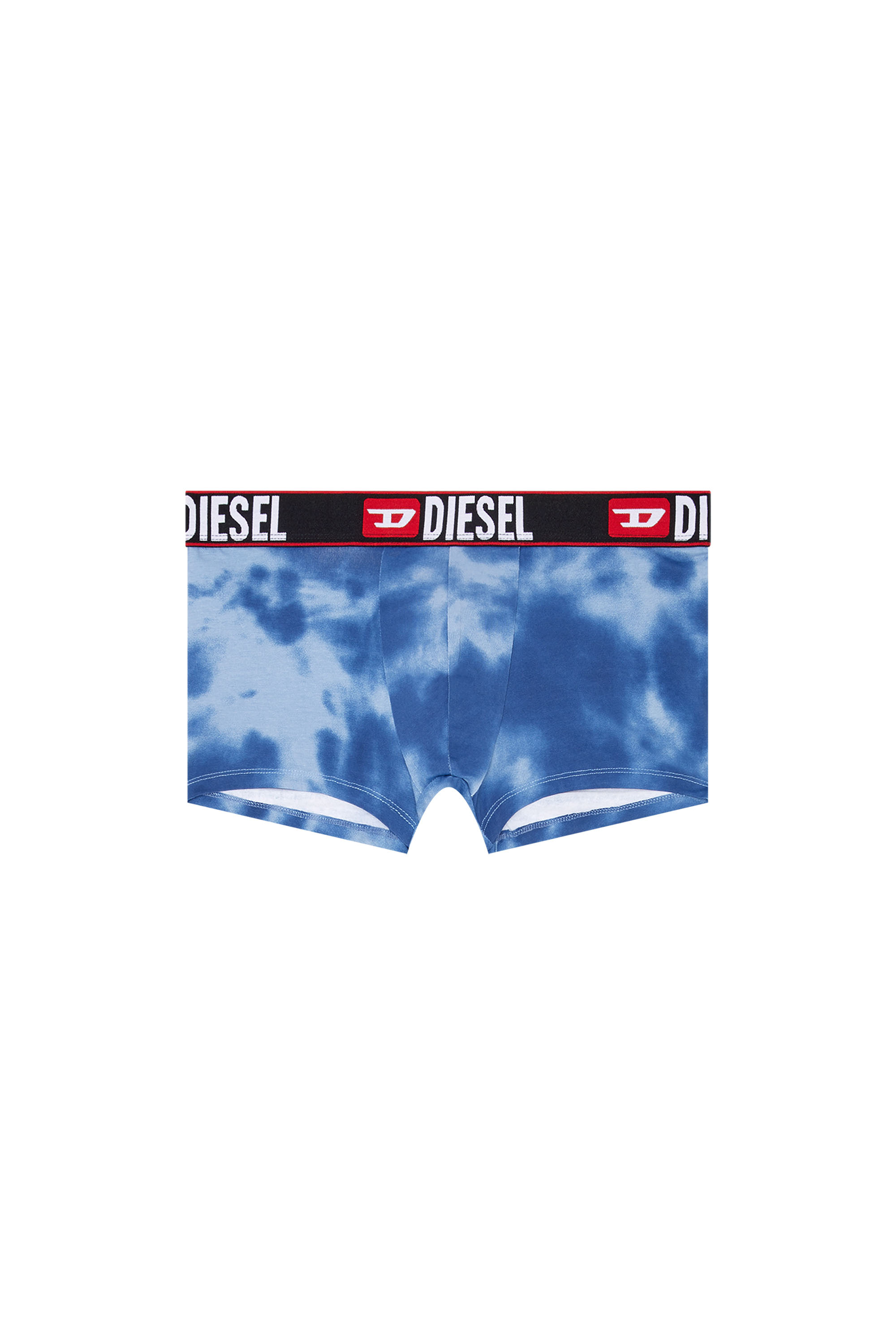 Diesel - UMBX-DAMIEN, Herren Retropants mit Wolken-Print in Dunkelblau - 4