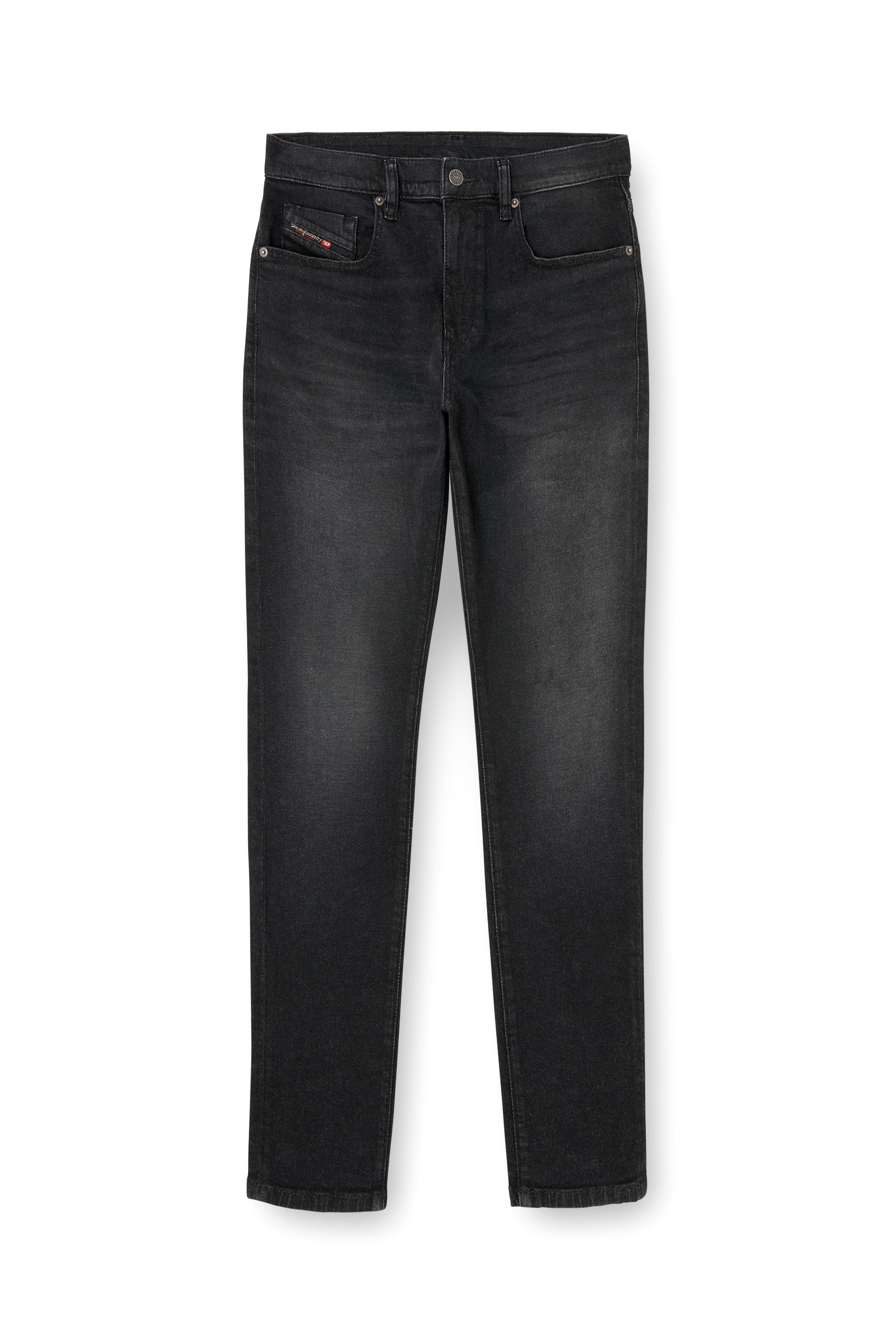 Diesel - Herren Slim Jeans 2019 D-Strukt 0DBDT, Schwarz/Dunkelgrau - 3