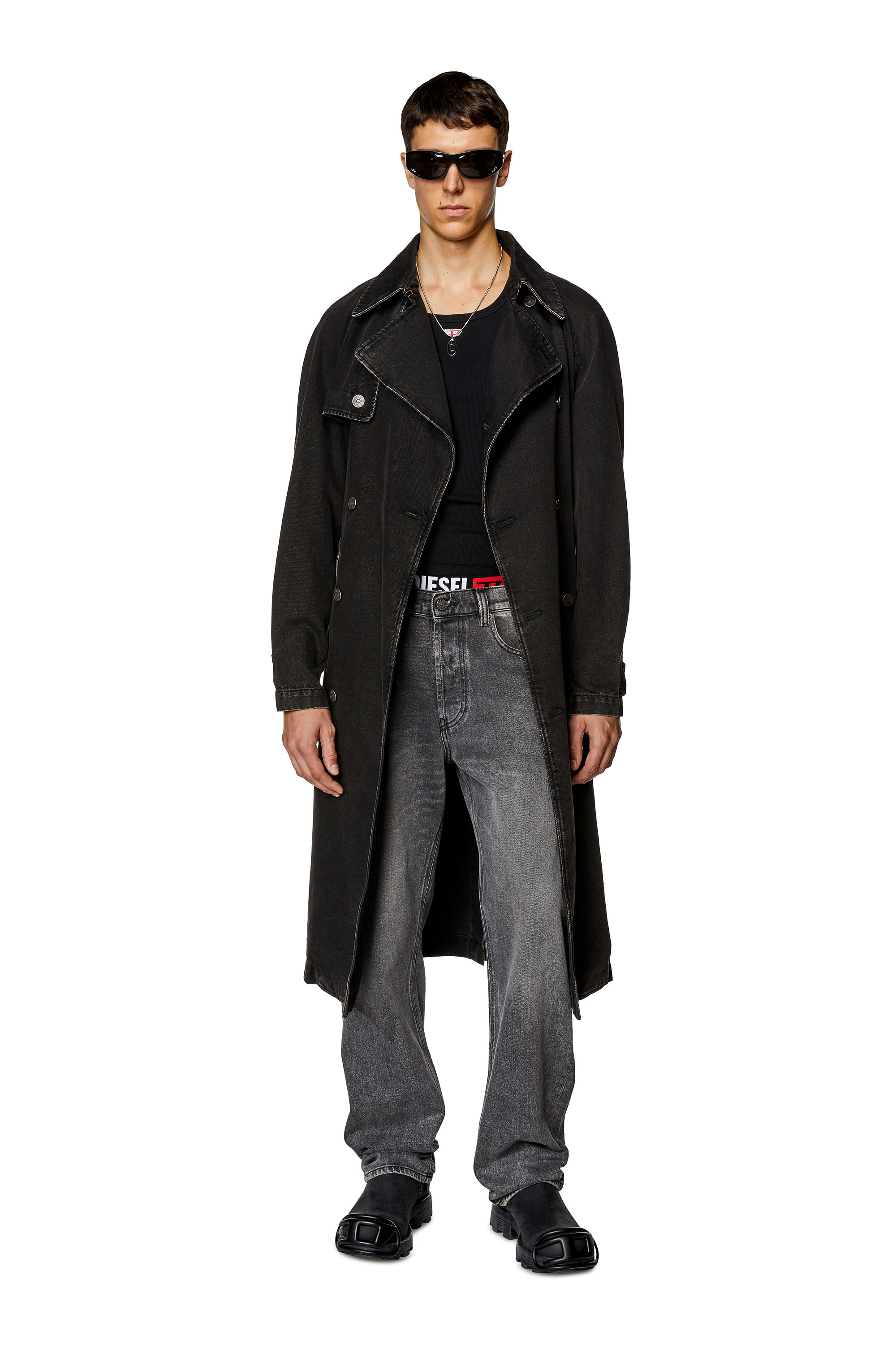 Diesel - Straight Jeans 2010 D-Macs 09I33, Grau - Image 4