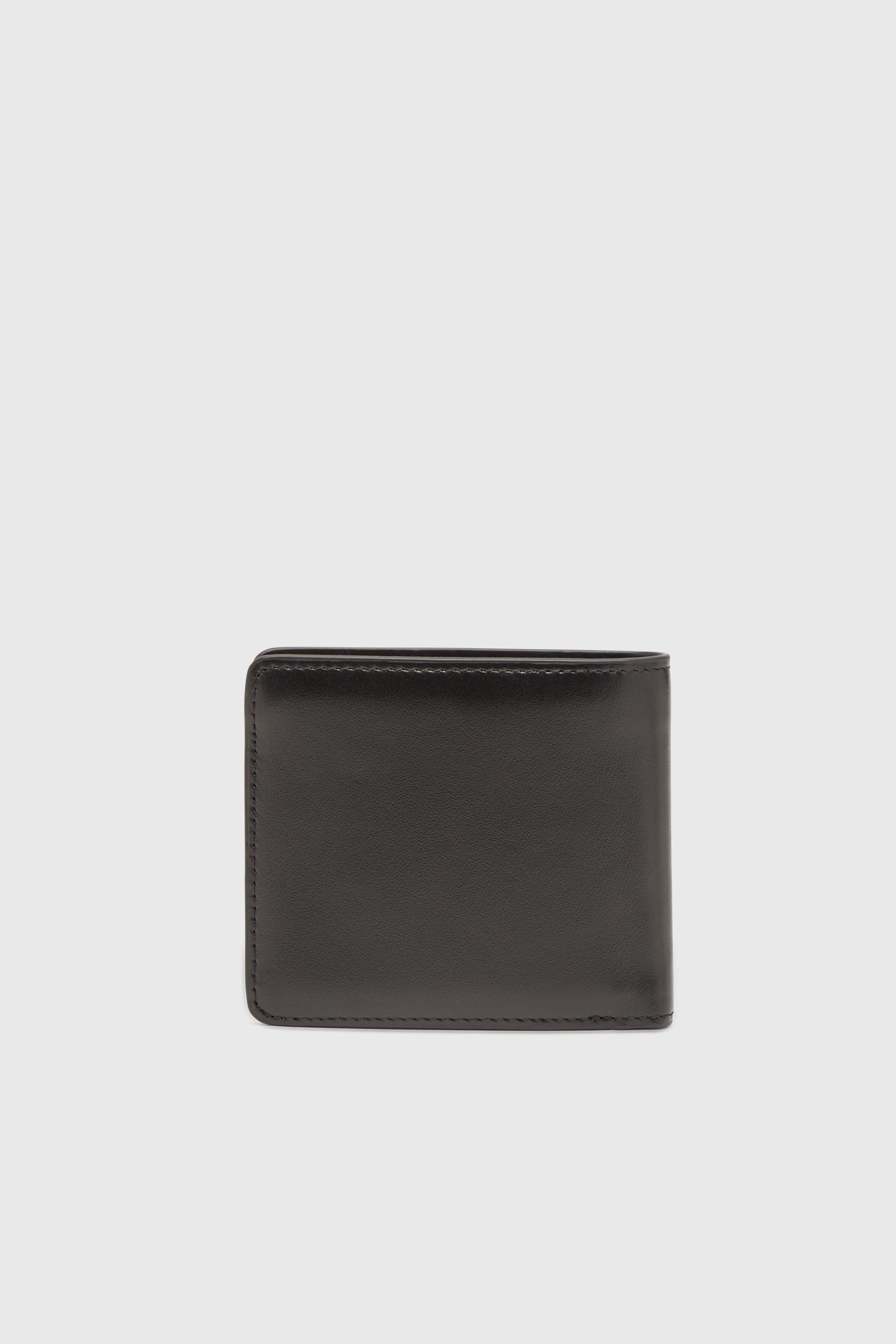 Diesel - HOLI-D BI FOLD COIN S 3D, Unisex Bifold-Portemonnaie aus gleder in Schwarz - 2