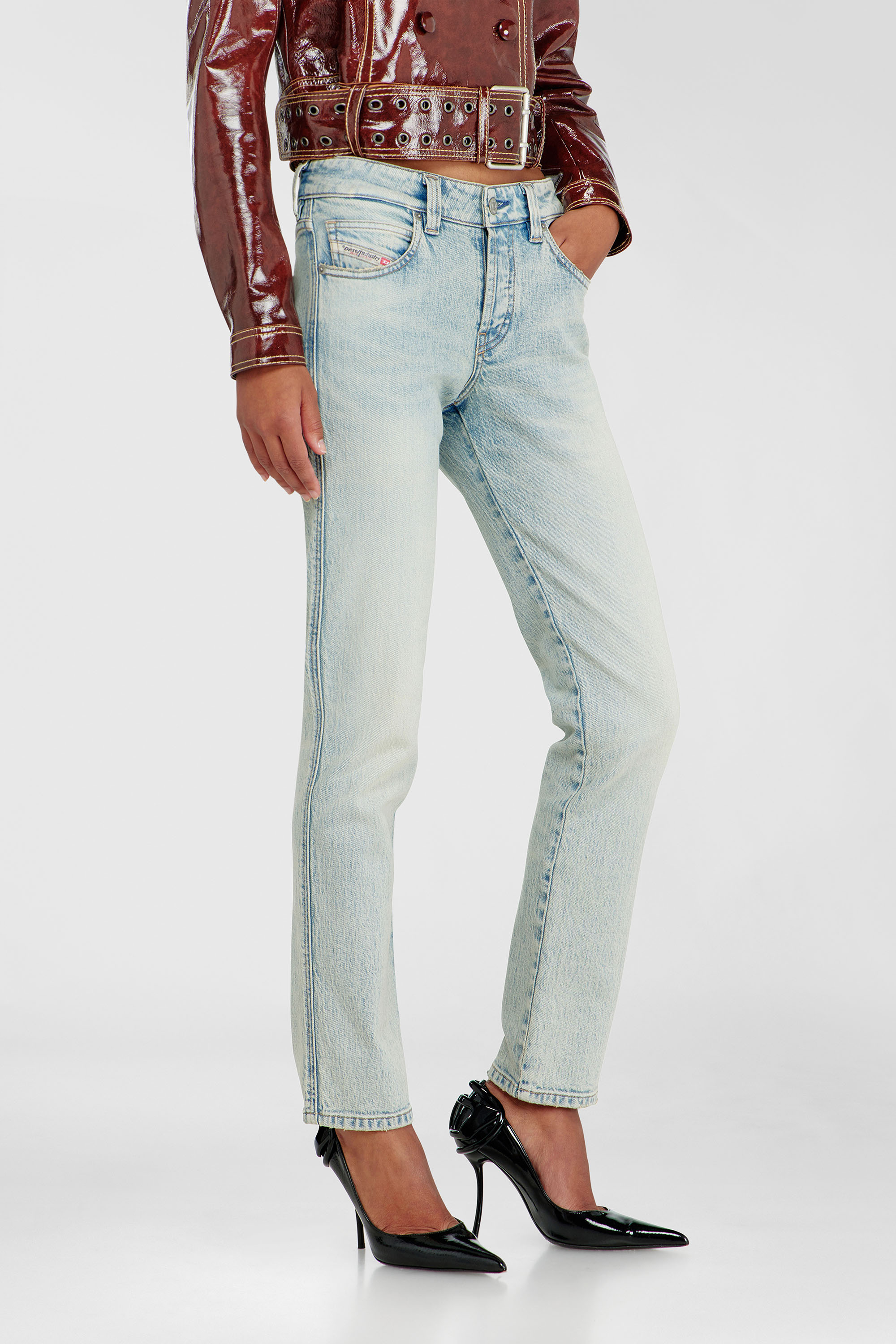 Diesel - Damen Slim Jeans 1992 D-Jiann 0KBBK, Hellblau - 7