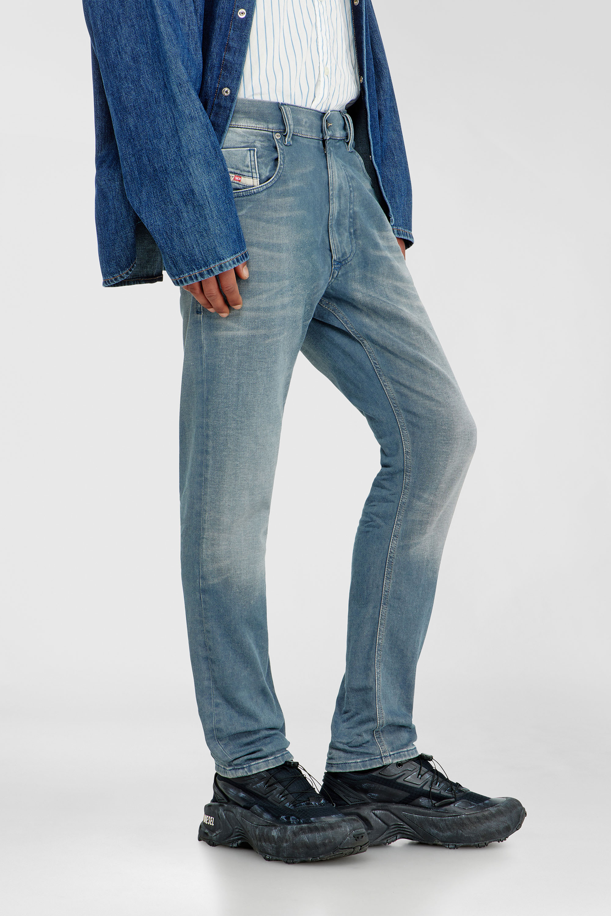 Diesel - Herren Regular 2032 D-Krooley-BW Joggjeans&reg; 09P91, Hellblau - 5