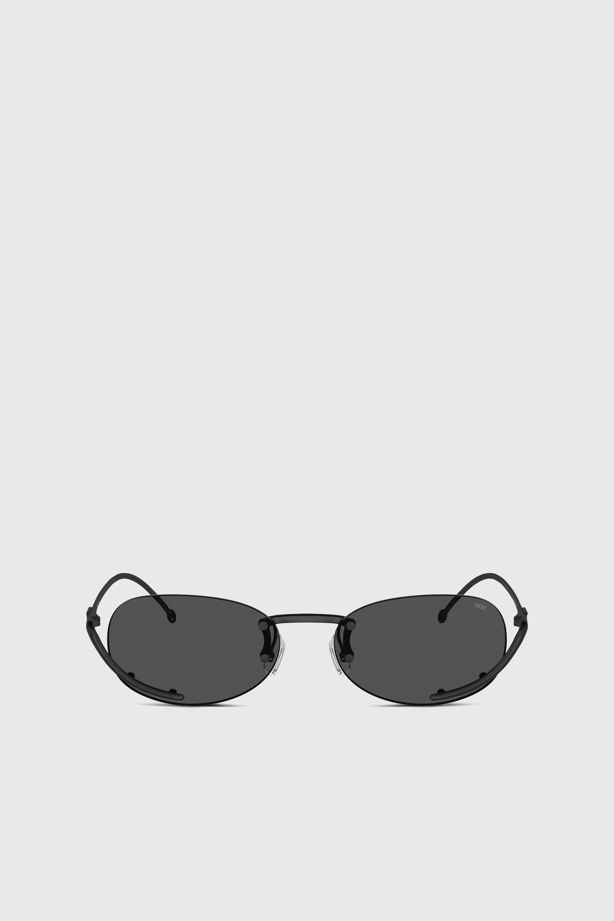 Diesel - 0DL1004, Unisex Ovaler Modell Brille in Schwarz - 1