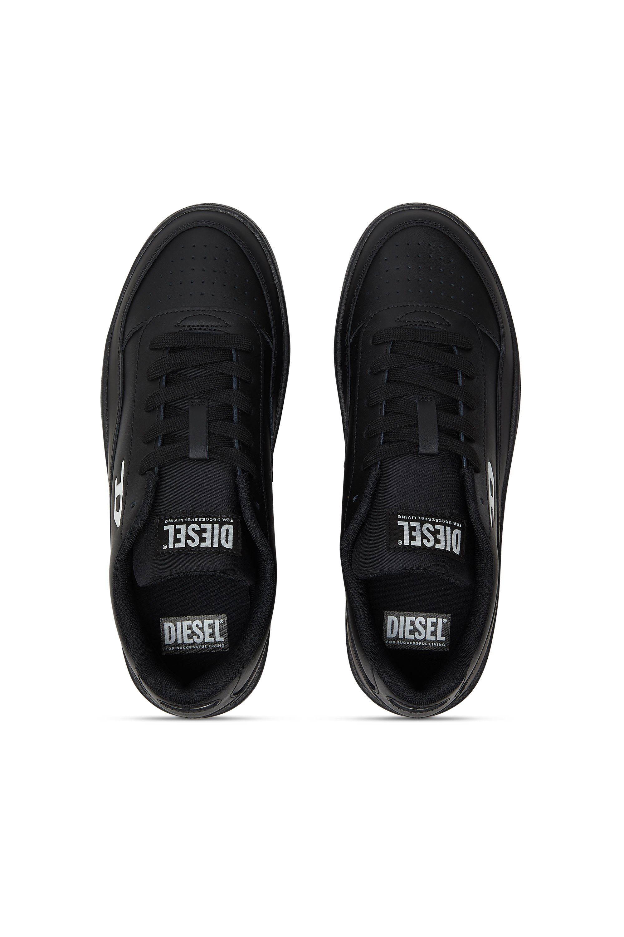 Diesel - S-TRACKER-D LOW, Herren S-Tracker-D-Low-Top-Sneakers in Schwarz - 5