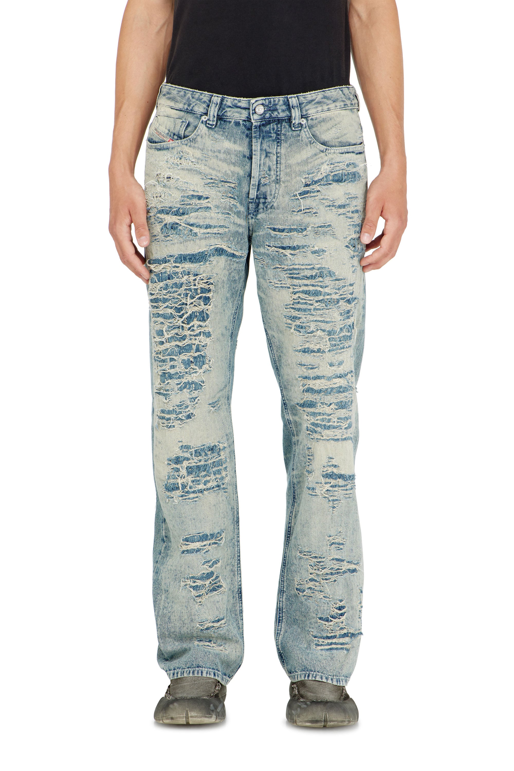 Diesel - Herren Relaxed Jeans 1980 D-Eeper 068YM, Mittelblau - 4