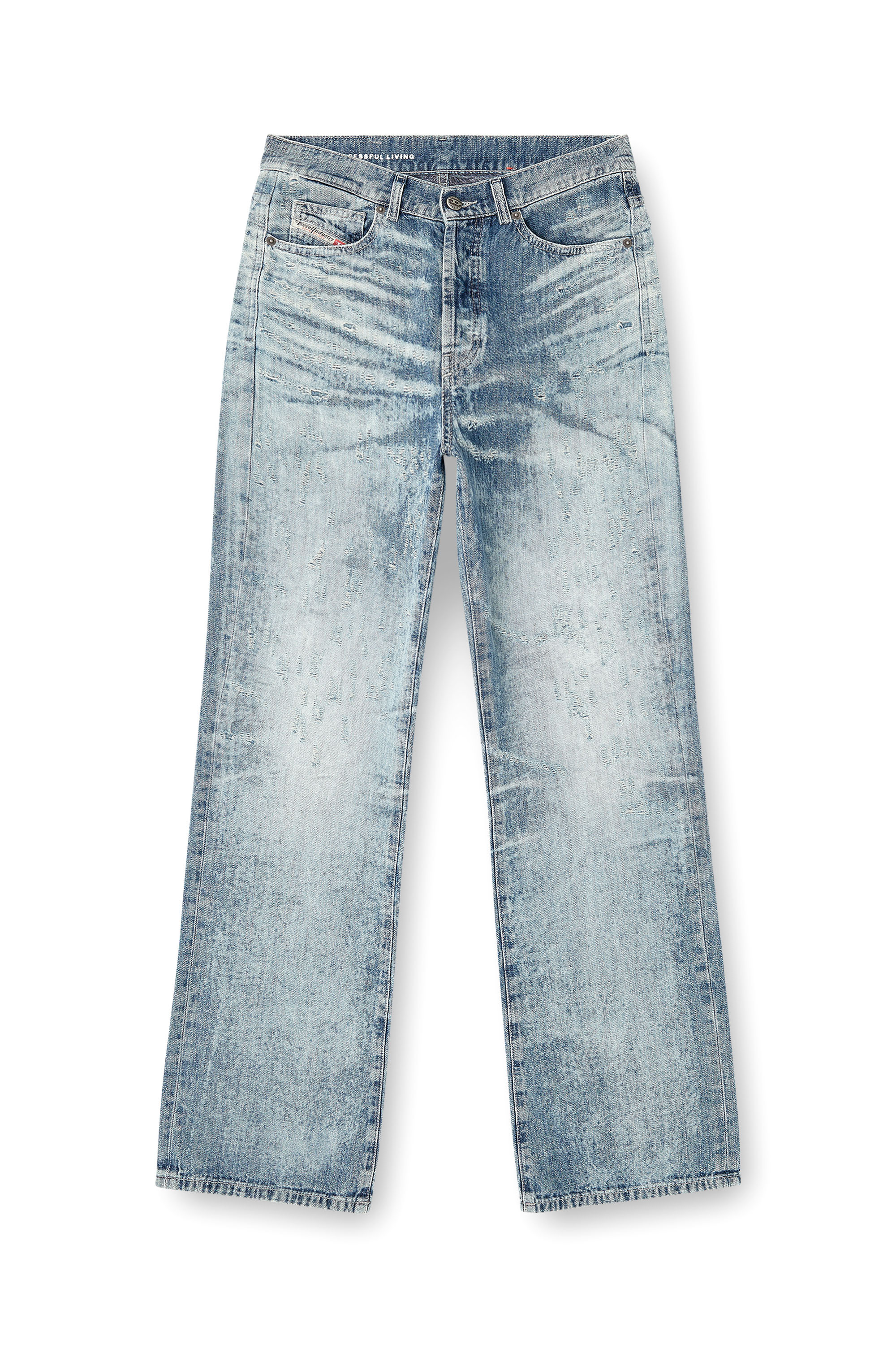 Diesel - Damen Regular Jeans 1971 D-Sent 068TY, Hellblau - 3