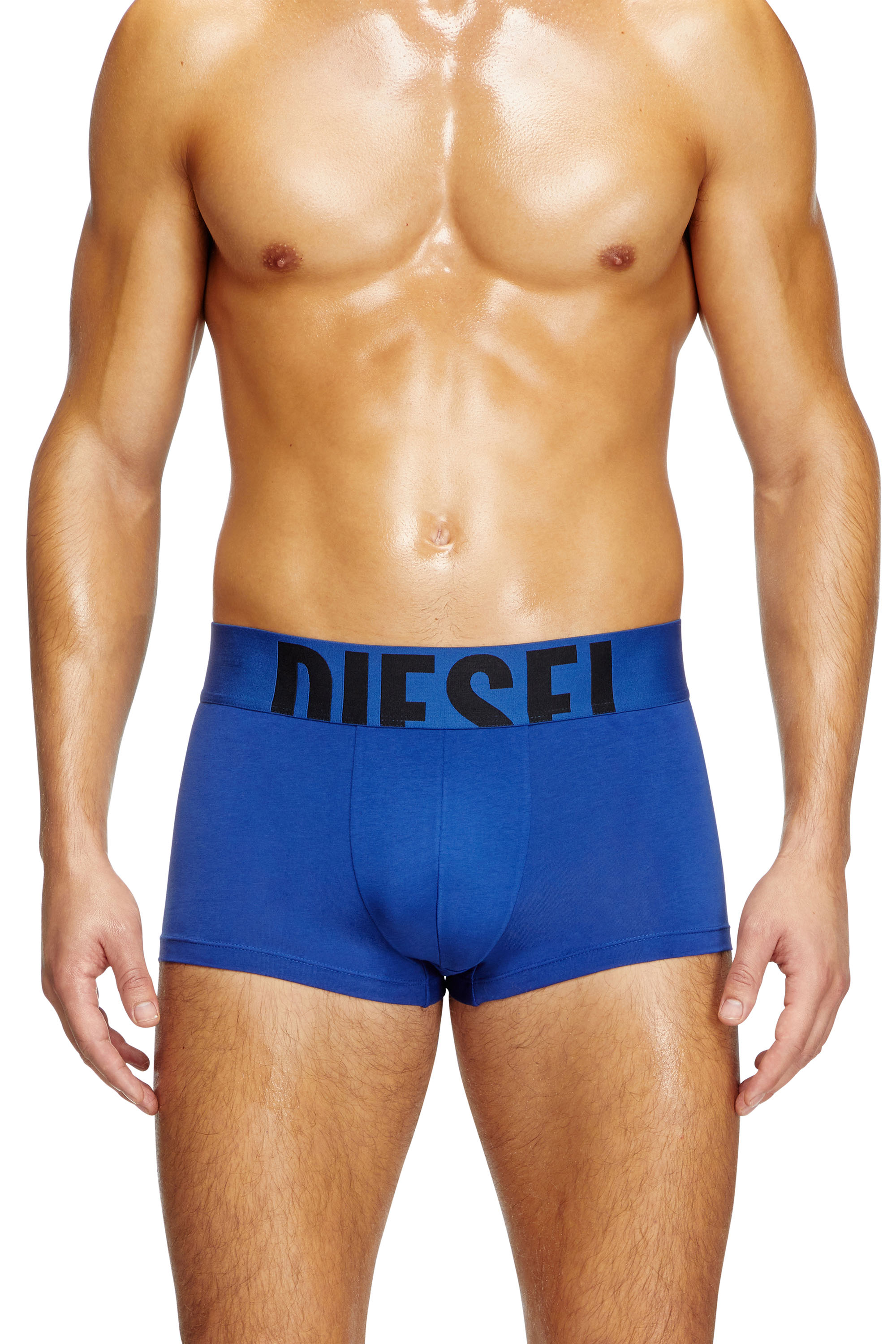 Diesel - DAMIEN-D-POP-55, Herren Retropants mit Cut-off-Logo in Blau - 3