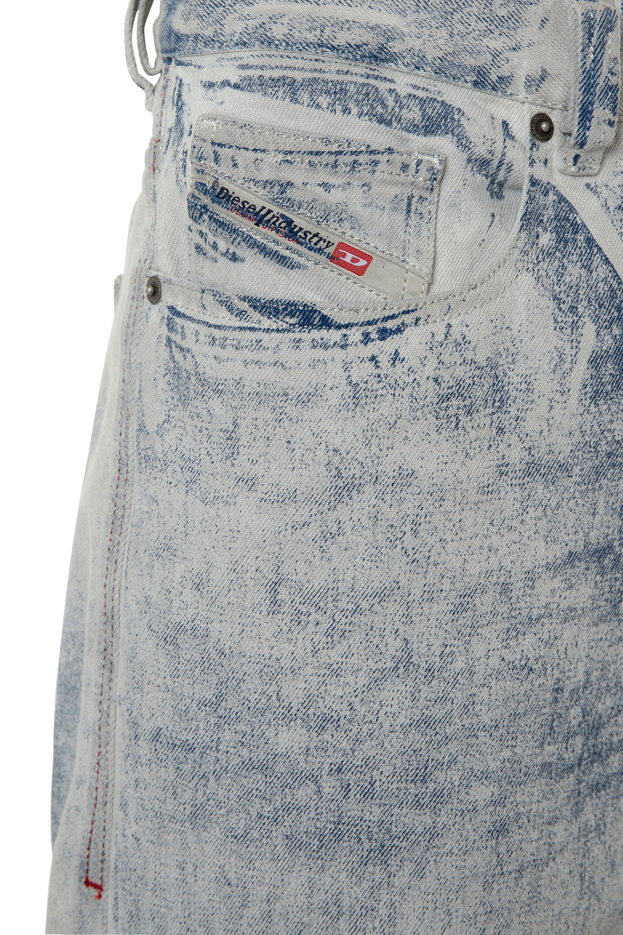 Diesel - 2010 D-Macs 09F23 Straight Jeans, Hellgrau - Image 3