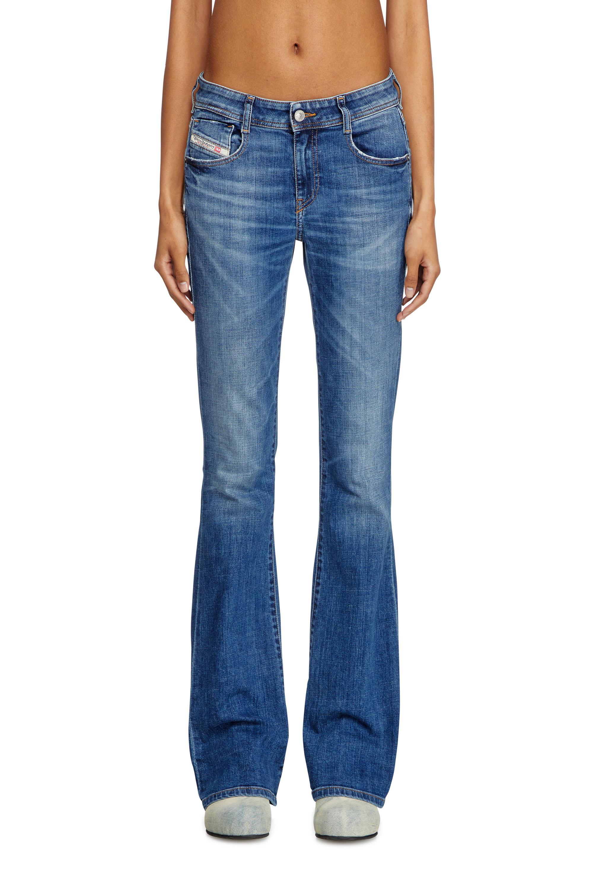 Diesel - Woman's Bootcut Jeans 1969 D-Ebbey 09J33, Medium blue - 1