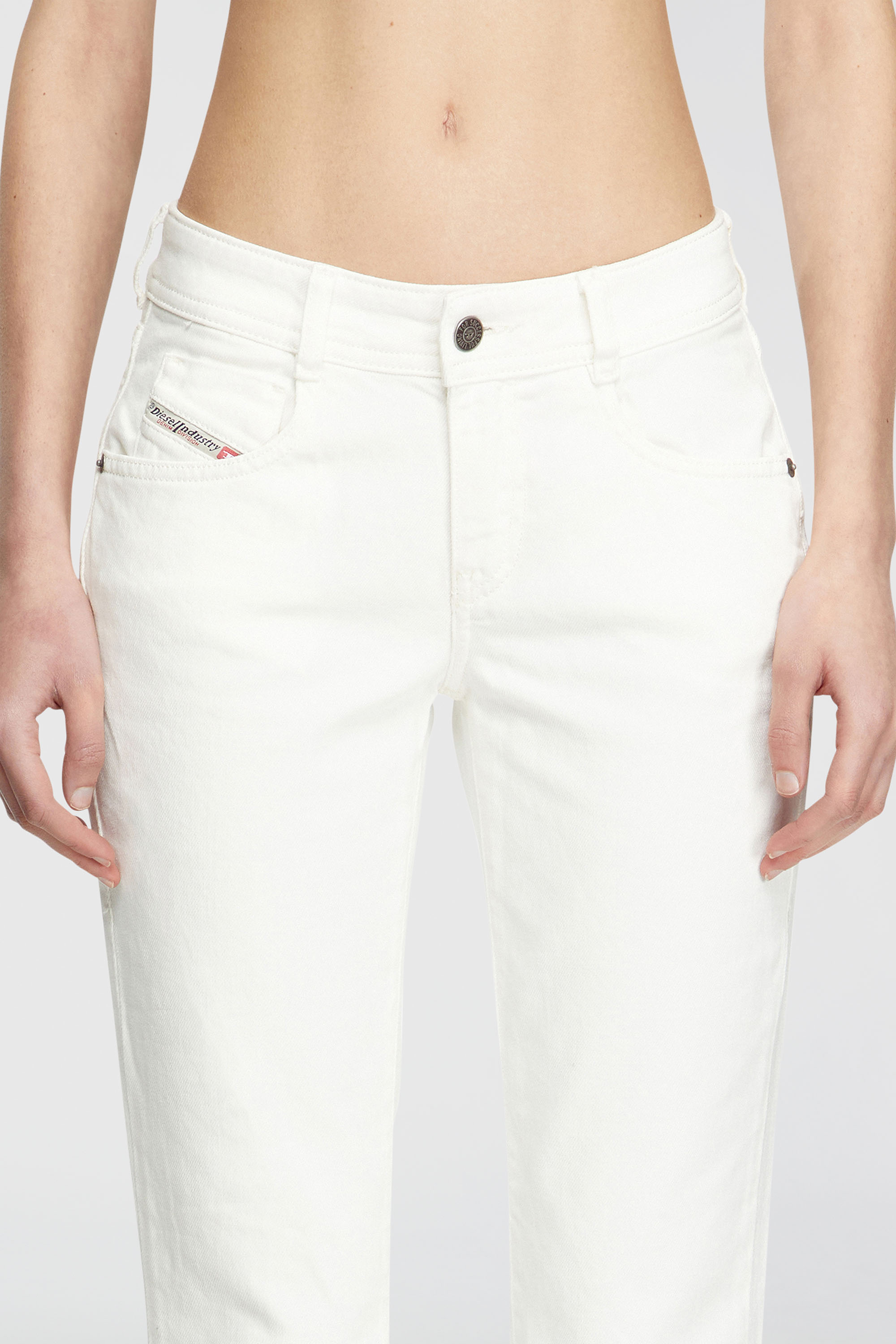 Diesel - Damen Bootcut Jeans 1969 D-Ebbey 09D63, Wei&szlig; - 7
