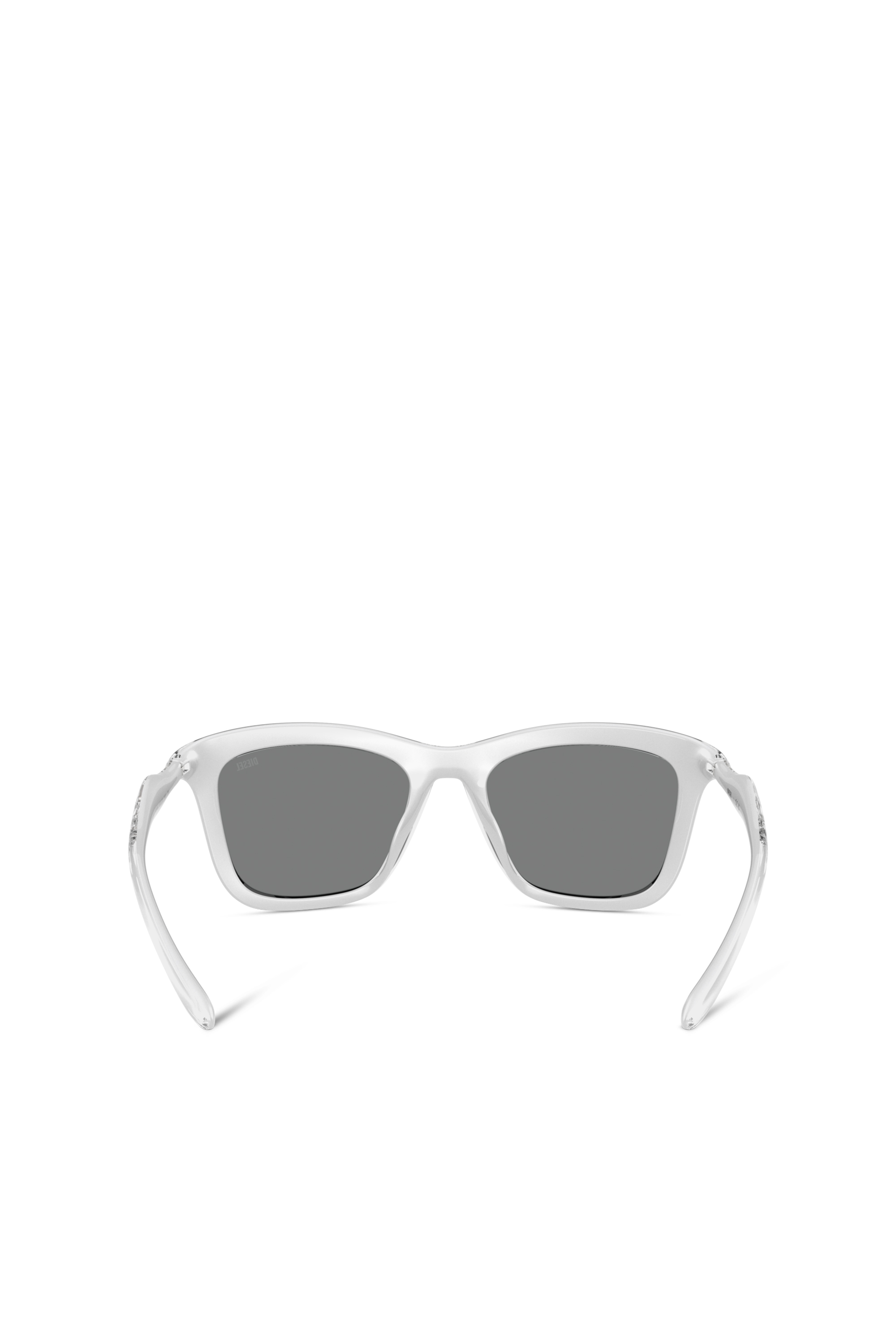 Diesel - 0DL3008U, Unisex Eckige Sonnenbrille in Grau - 3