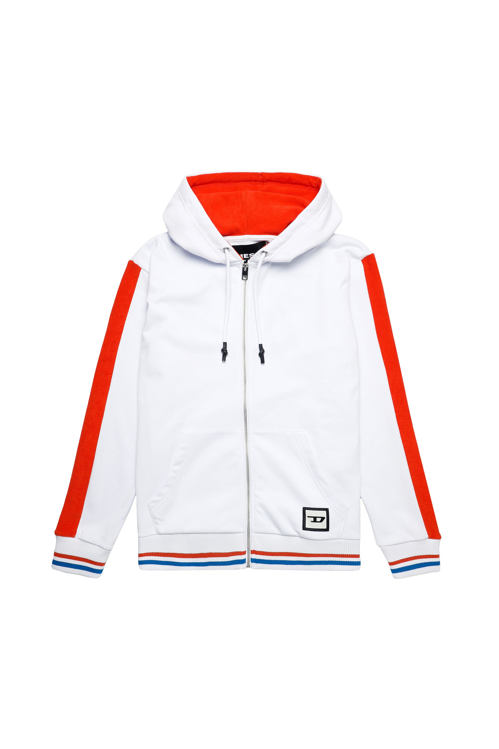 UMLT-BRANDON-Z-SP, Weiss/Orange - Sweatshirts