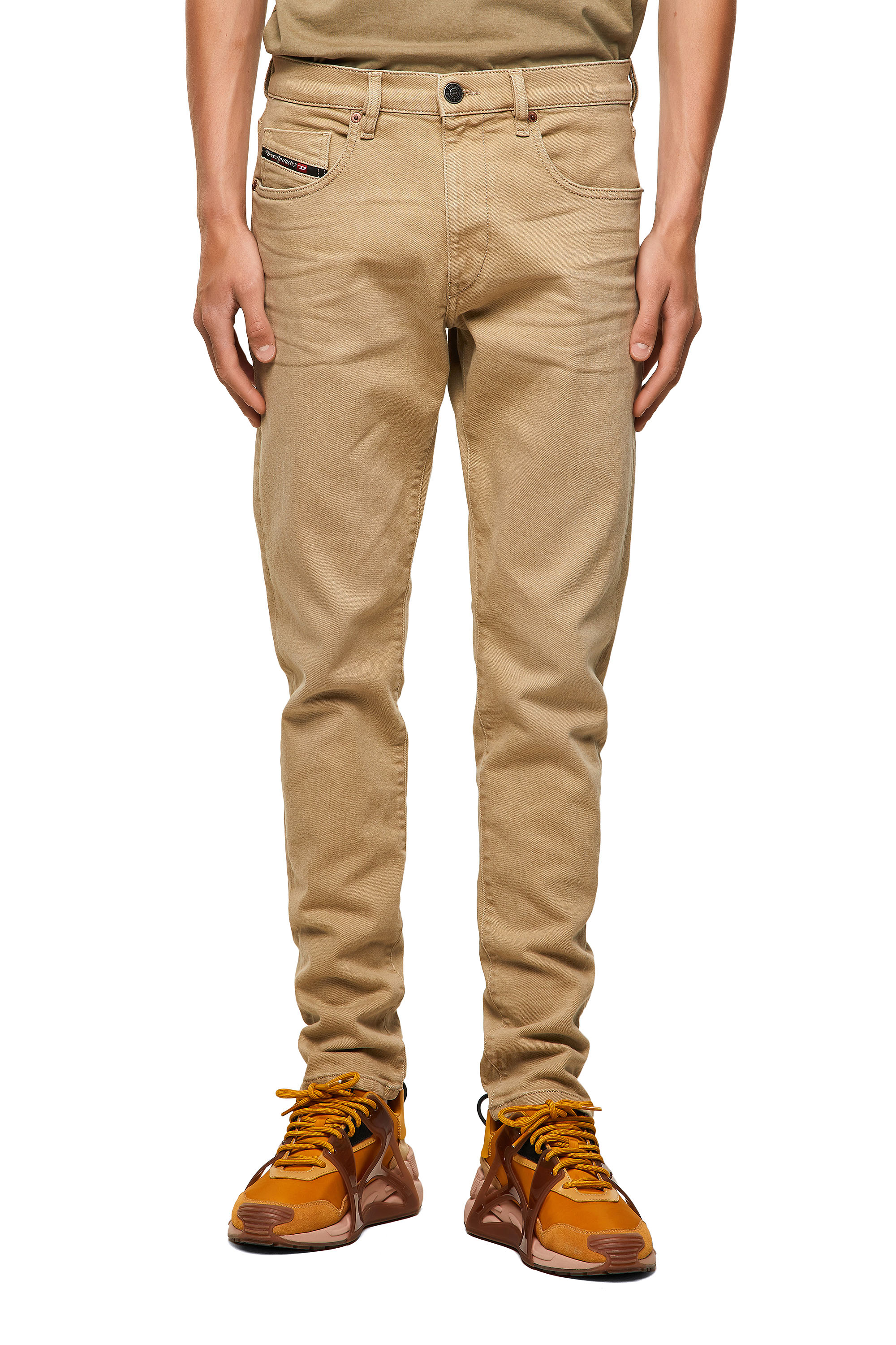 D-Strukt 09A32, Hellbraun - Jeans