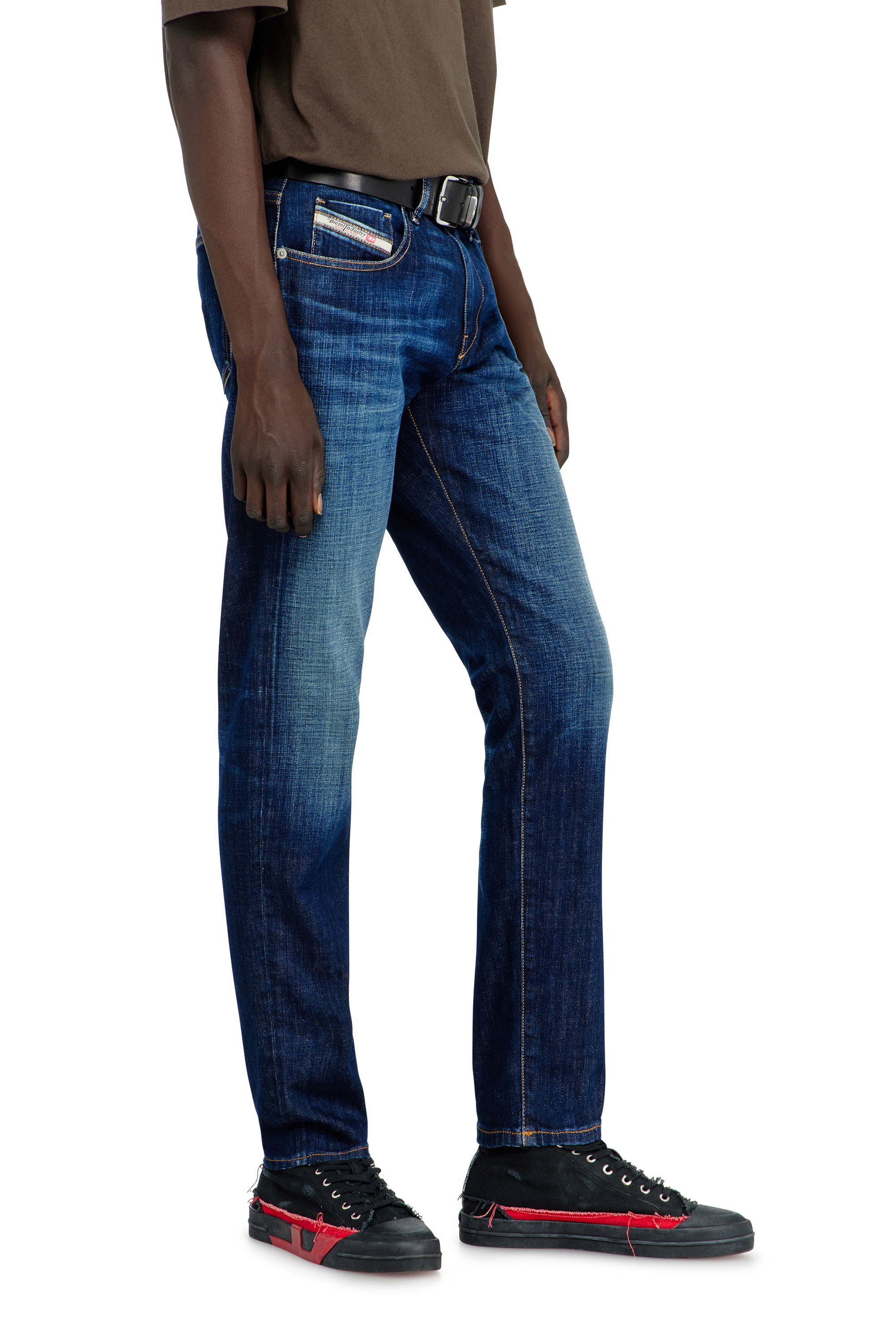 Diesel - Herren Slim Jeans 2019 D-Strukt 09L61, Mittelblau - 7