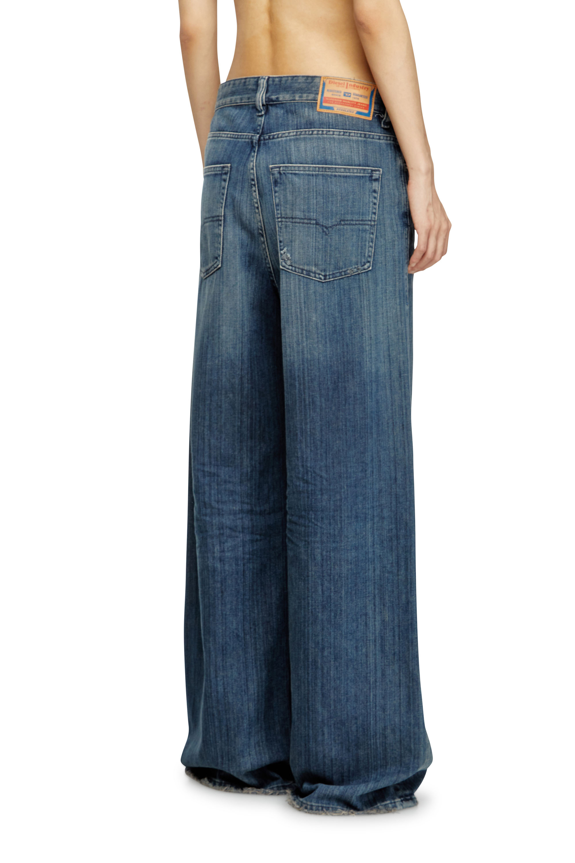 Diesel - Damen Relaxed Jeans 1996 D-Sire 09M09, Dunkelblau - 4