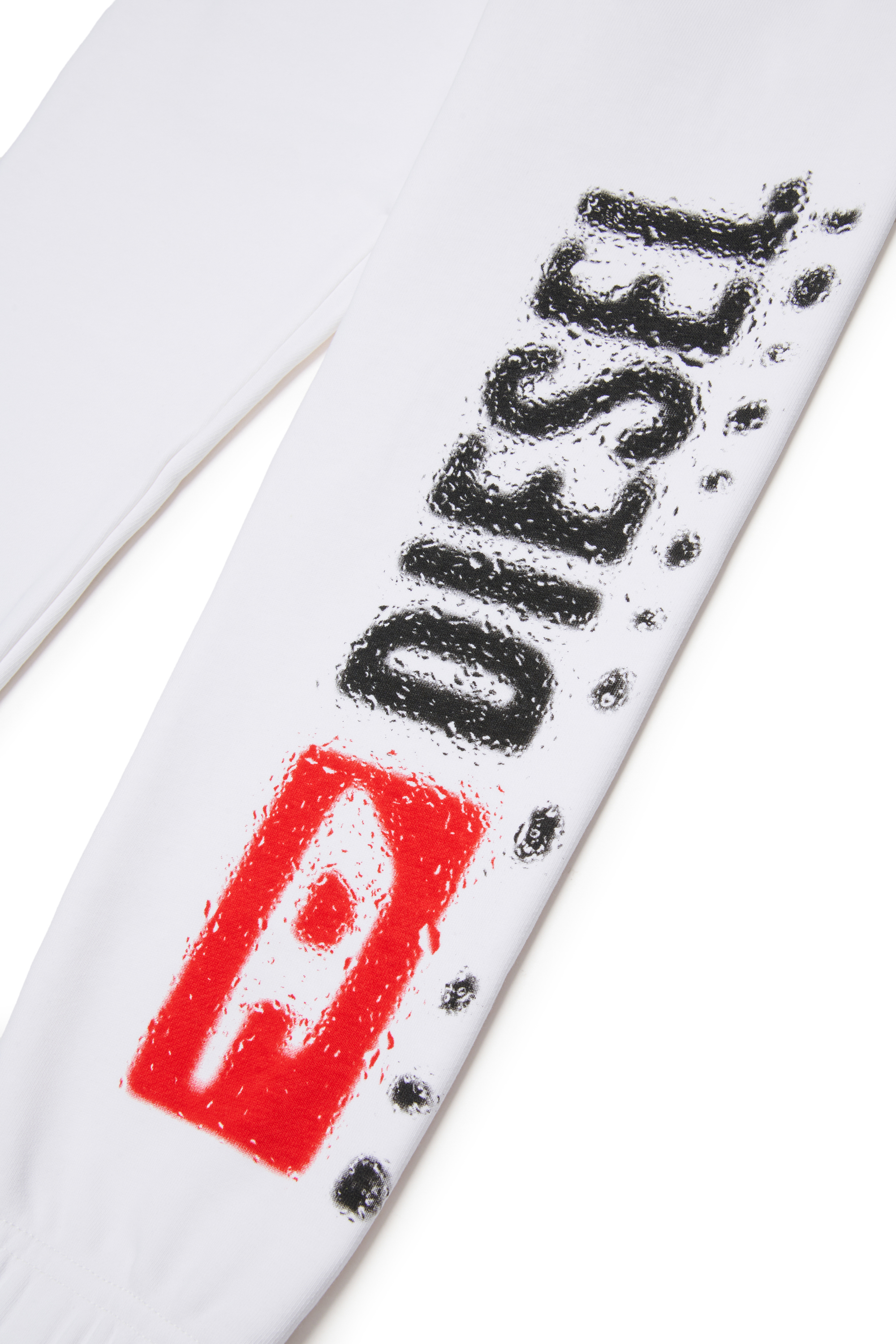 Diesel - PANTLI, Herren Baumwolljogginghose mit Kordelzug in Weiß - 4