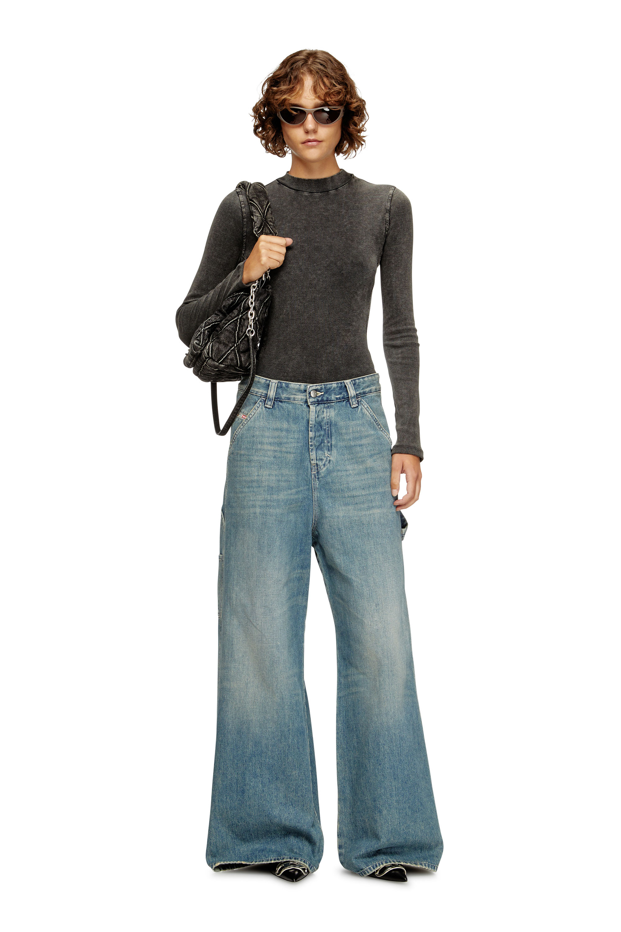 Diesel - Damen Relaxed Jeans 1996 D-Sire 068SK, Hellblau - 2