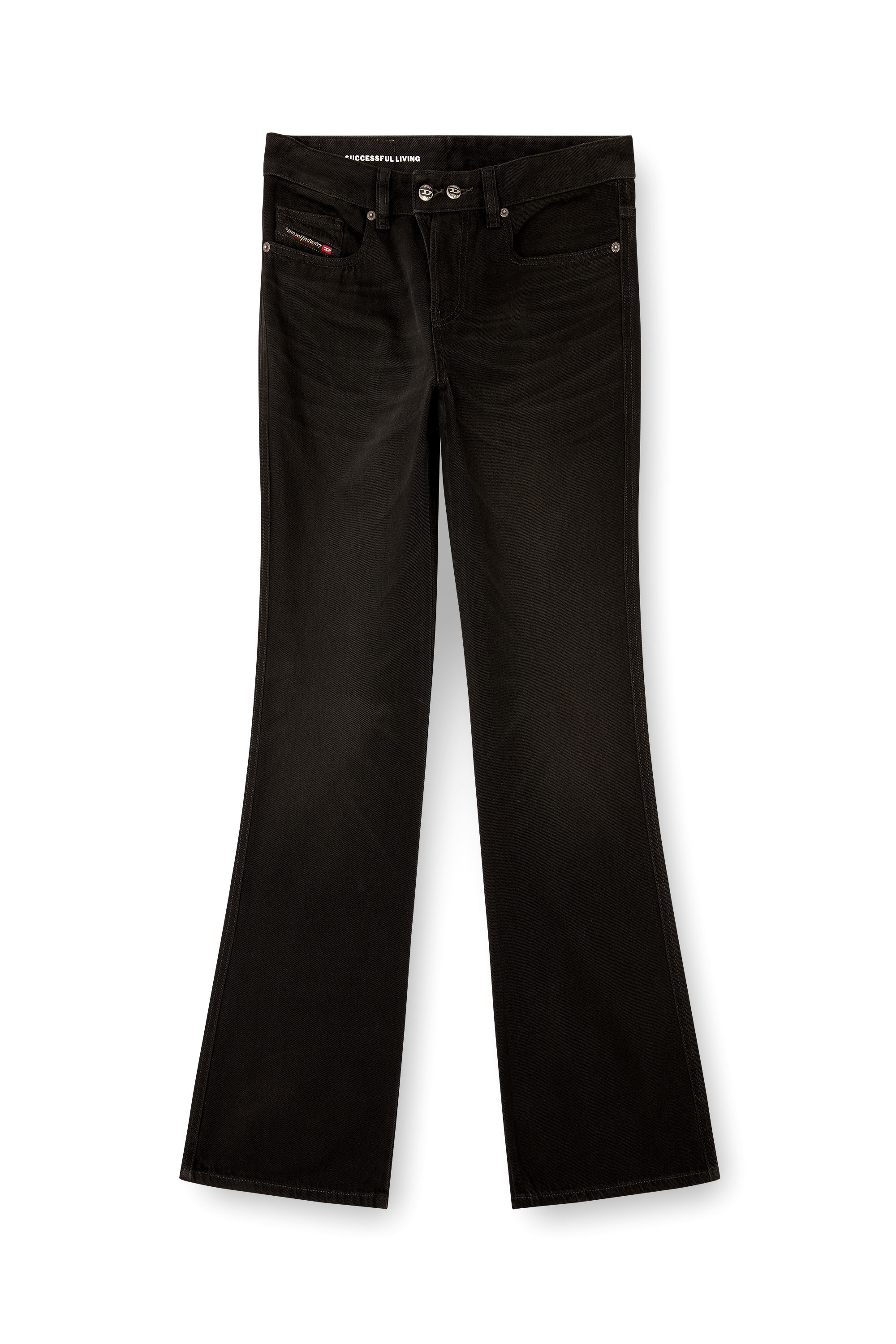 Diesel - Herren Bootcut Jeans 1998 D-Buck 09M20, Schwarz/Dunkelgrau - 3