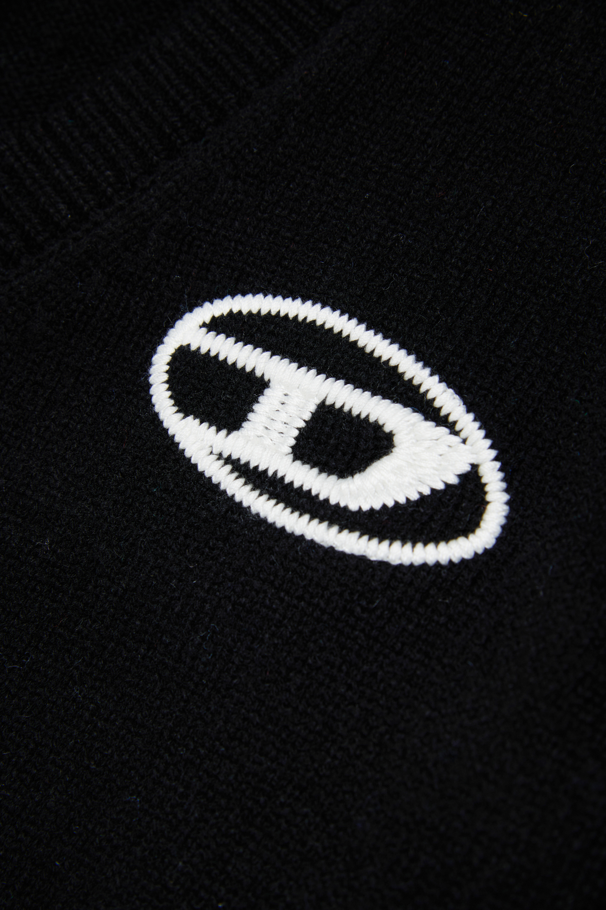 Diesel - KLABO CARDIGAN OVER, Herren Cardigan mit Kaschmir und Oval D Logo in Schwarz - 4