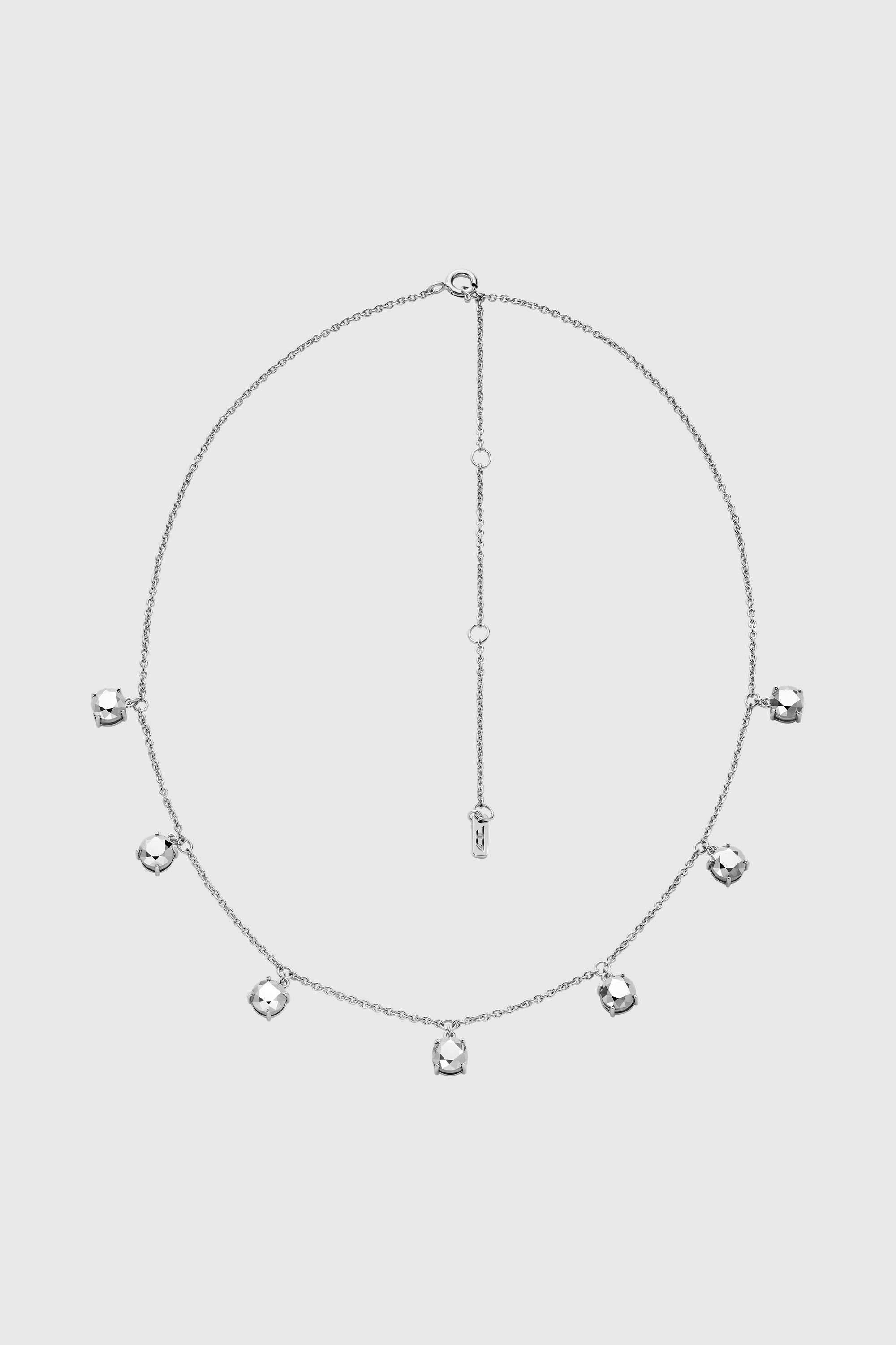 Diesel - DL1360040 STERLING SILVER JEWEL, Unisex Gliederkette aus Sterlingsilber in Silber - 1