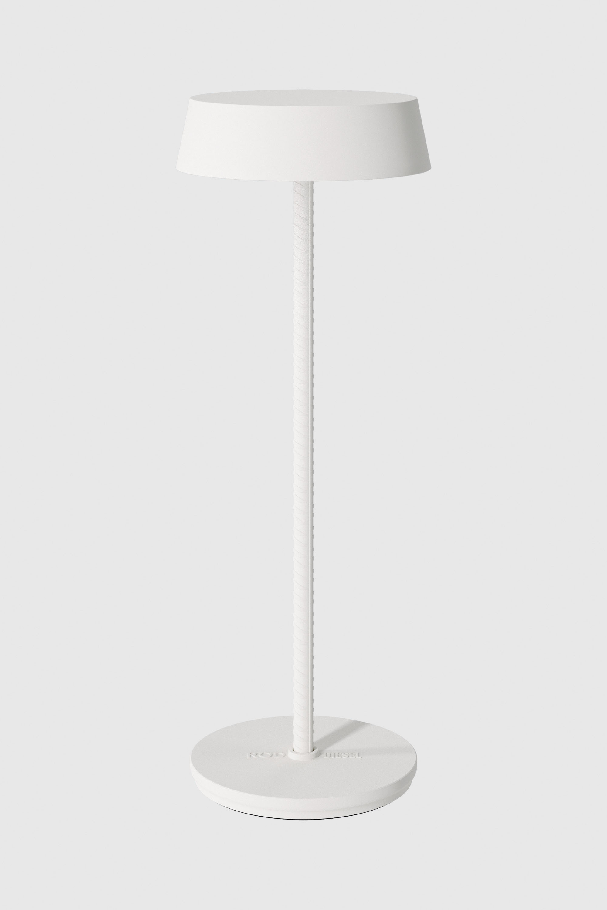 Diesel - 51181 5630 ROD CORDLESS TABLE LAMP IVORY, Unisex Tragbare und wiederaufladbare Lampe in Wei&szlig; - 1