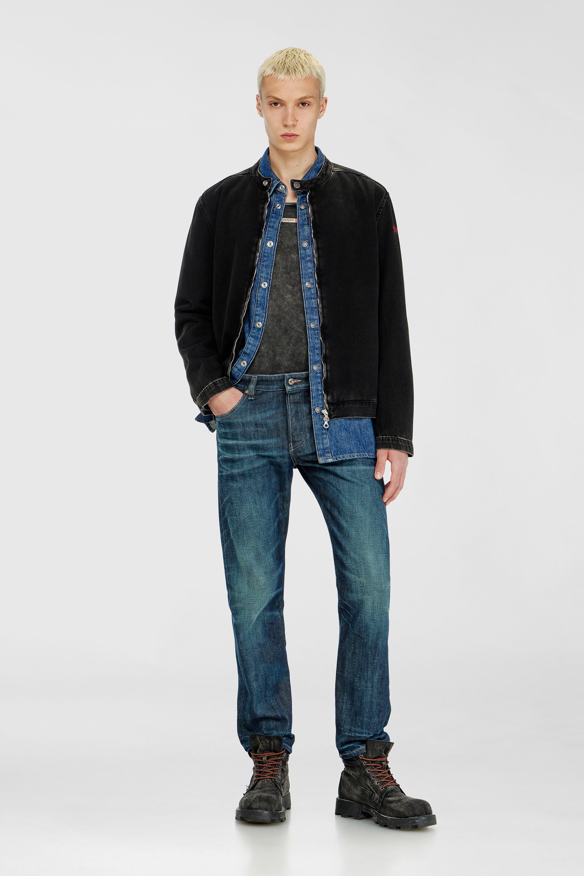 Diesel - Herren Slim Jeans 1993 D-Vyl 09Q04, Dunkelblau - 1