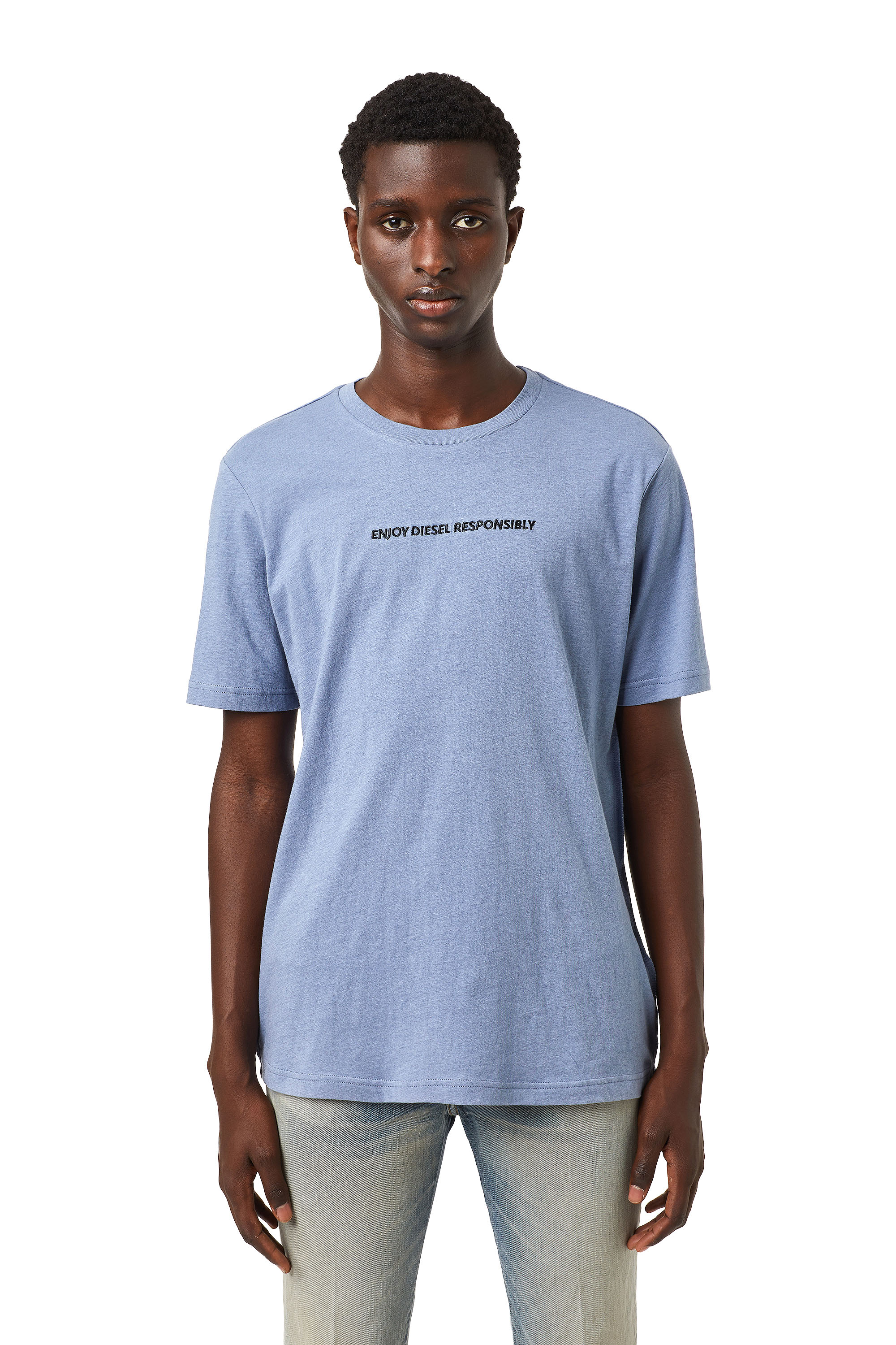 T-JUST-B68, Blau - T-Shirts