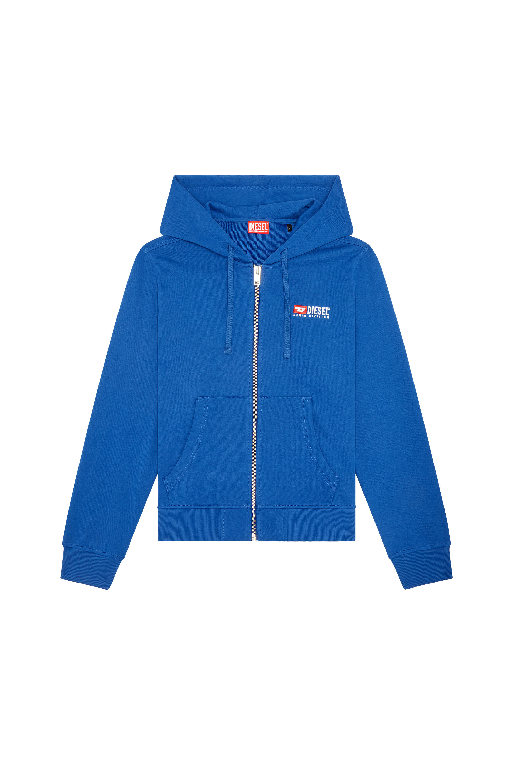Diesel - S-GINN-HOOD-ZIP-DIV, Blau - Image 3