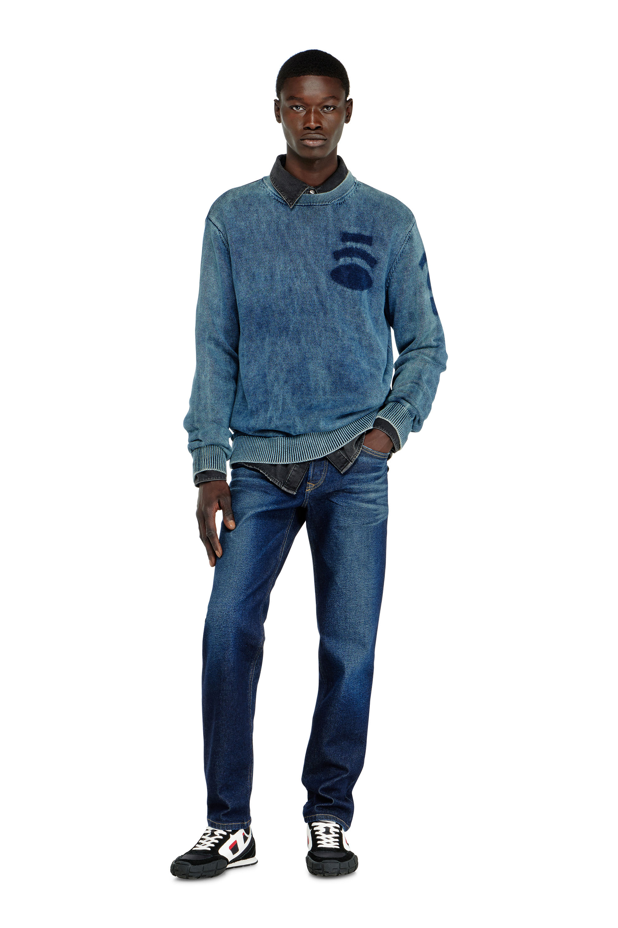 Diesel - Herren Regular Jeans 2023 D-Finitive 0KBBV, Dunkelblau - 1