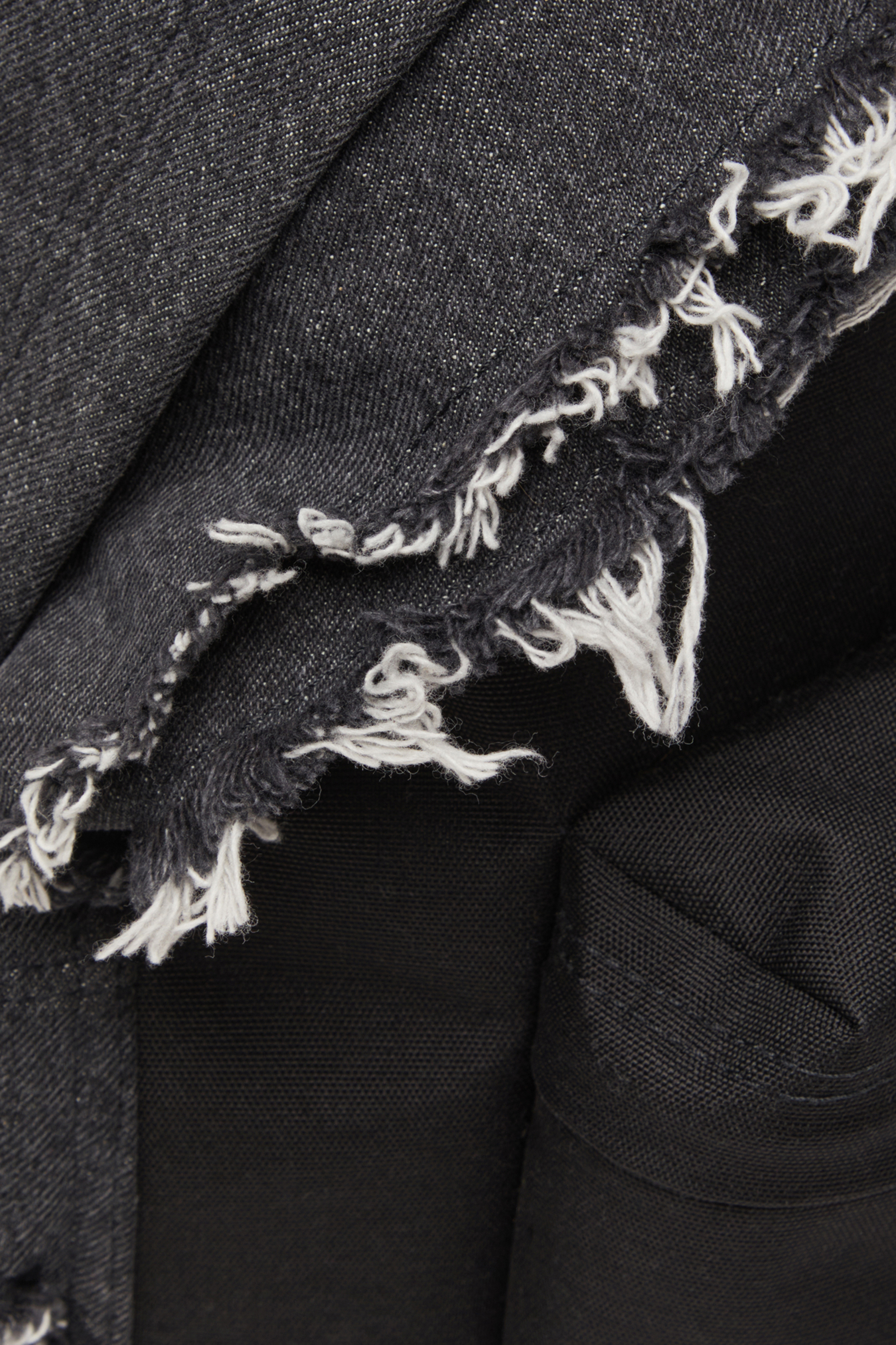 Diesel - DIESEL DAY PAK'R, Unisex Rucksack aus Destroyed-Denim und CORDURA® in Schwarz - 5