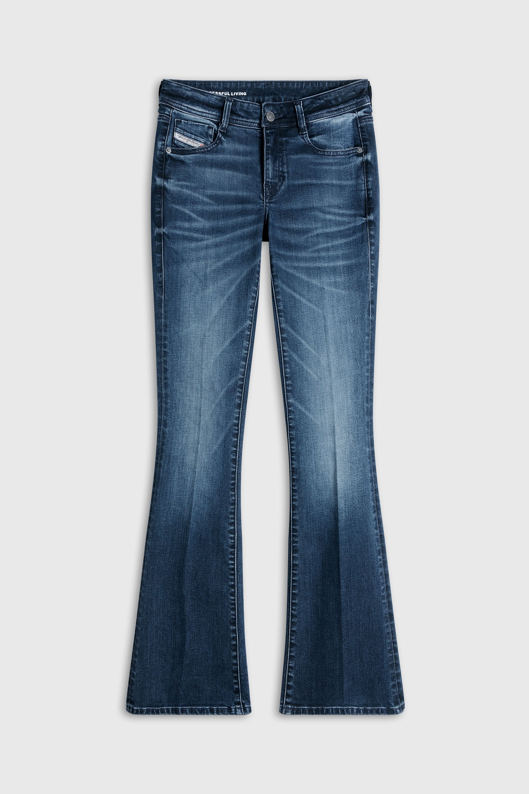 Diesel - Damen Bootcut Jeans 1969 D-Ebbey 0ILDY, Dunkelblau - 2