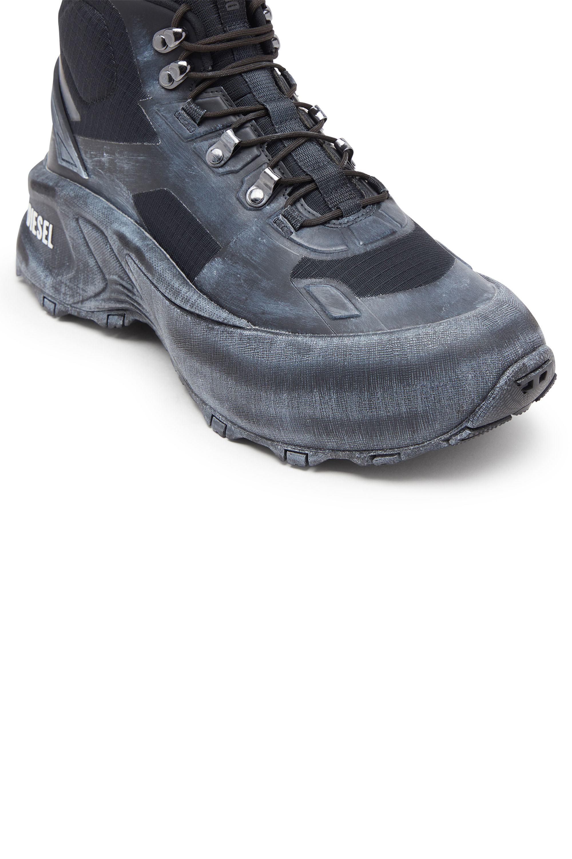 Diesel - D-CAGE HIKING, Herren D-Cage Hiking - Sneaker in Schwarz - 6