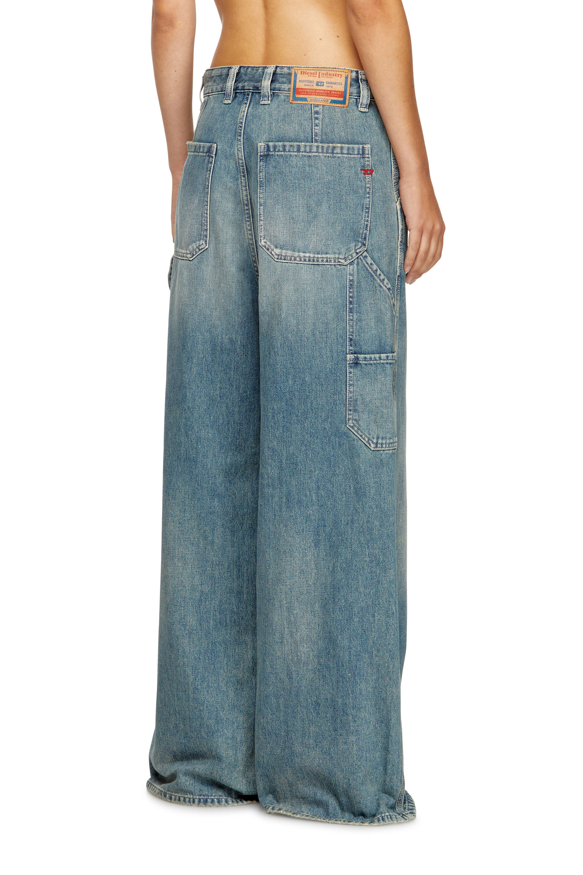 Diesel - Damen Relaxed Jeans 1996 D-Sire 068SK, Hellblau - 4