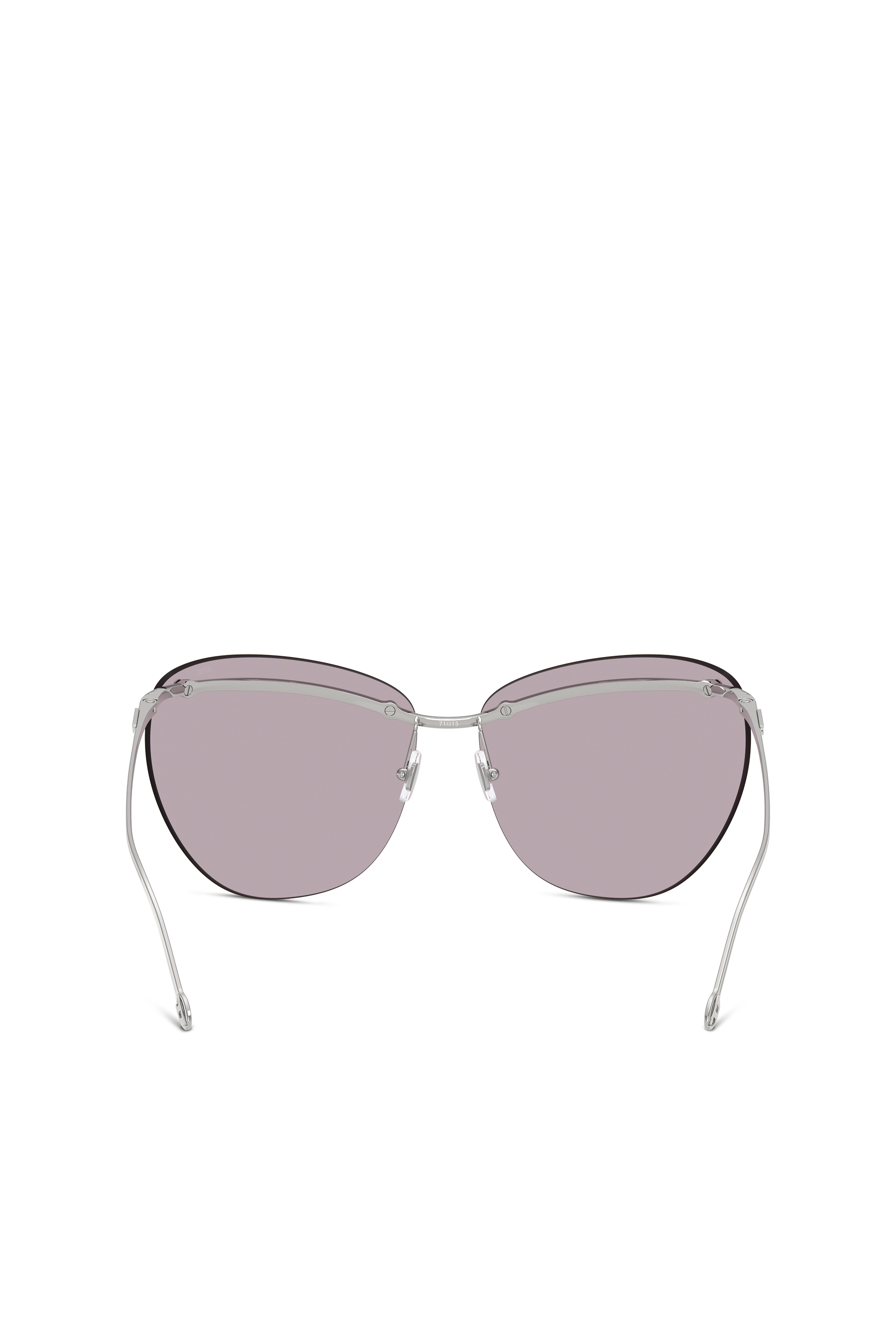 Diesel - 0DL1007, Unisex Sonnenbrille in Wraparound-Form in Hellbraun - 3