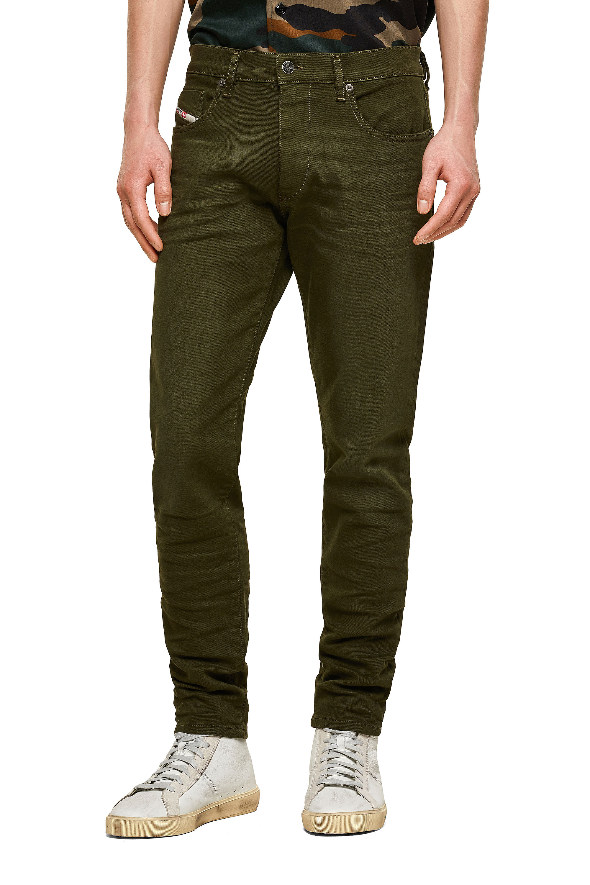 D-Strukt 009ZF, Armeegrün - Jeans