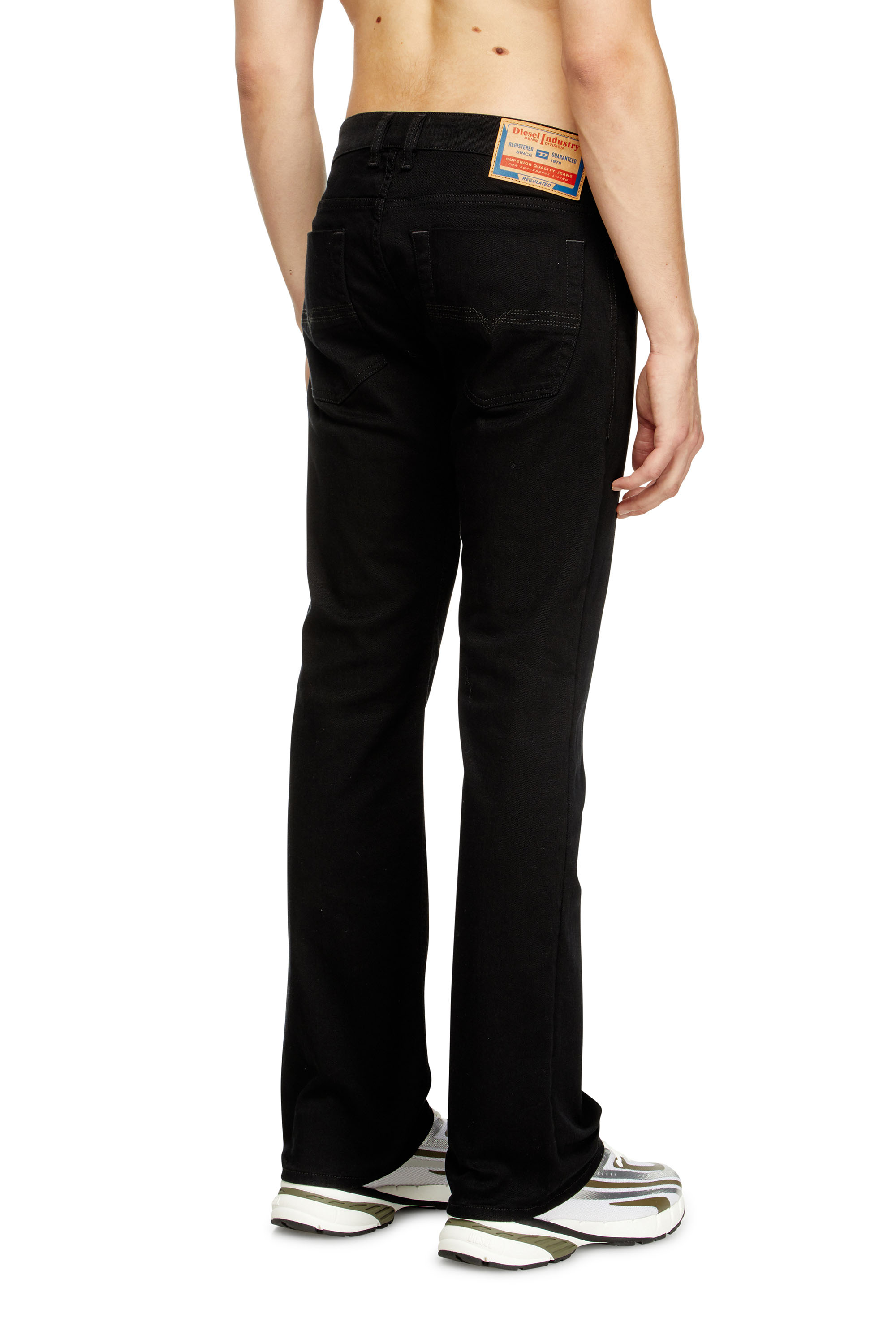 Diesel - Herren Bootcut Jeans 2007 Zatiny 0688H, Schwarz/Dunkelgrau - 4