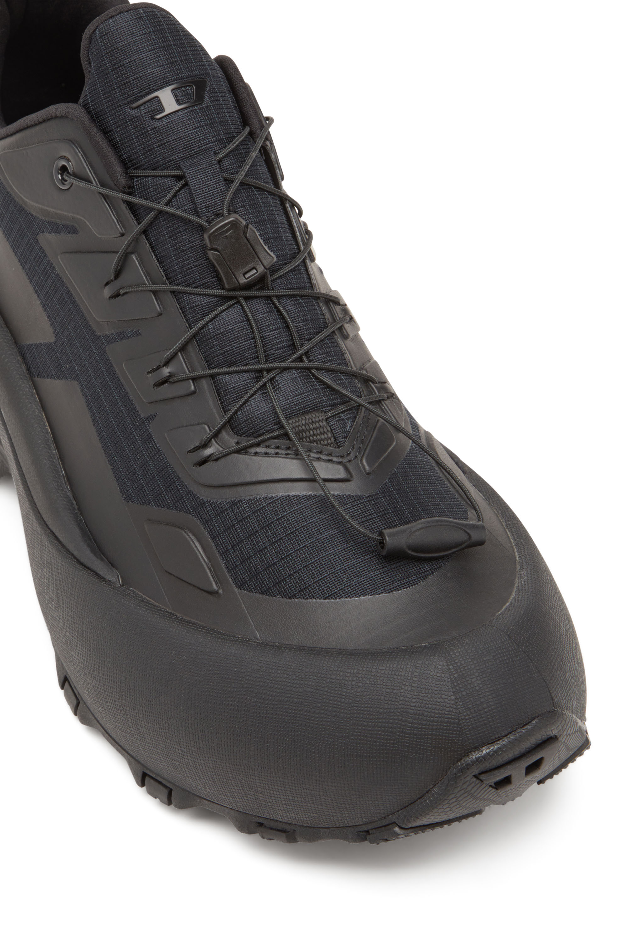 Diesel - D-CAGE RUNNER, Herren D-Cage Runner-Sneakers aus TPU-besetztem Ripstop in Schwarz - 7